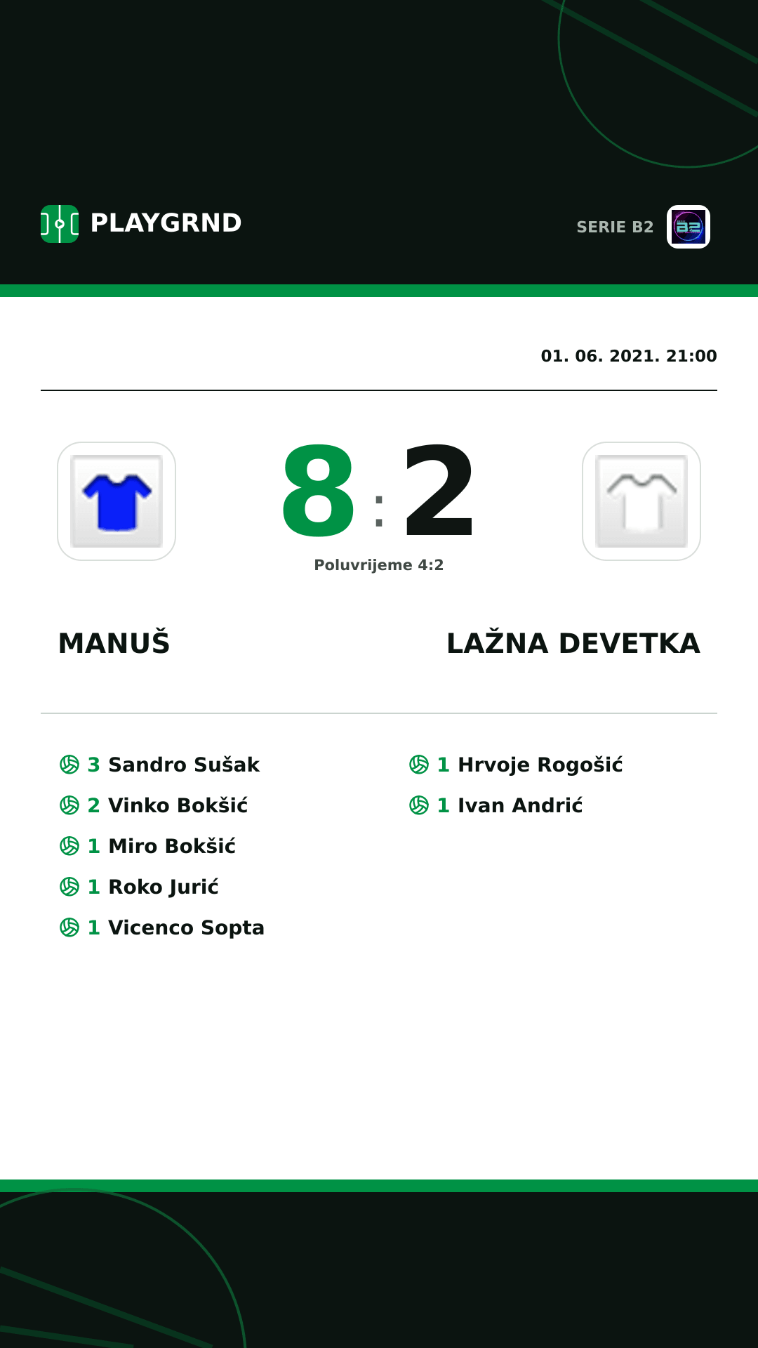 Instagram slika: Manuš 8:2 Lažna Devetka