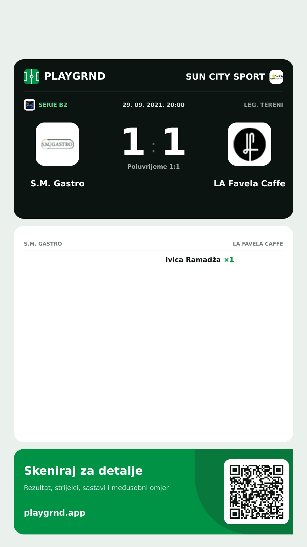 Story image: S.M. Gastro 1:1 LA Favela Caffe