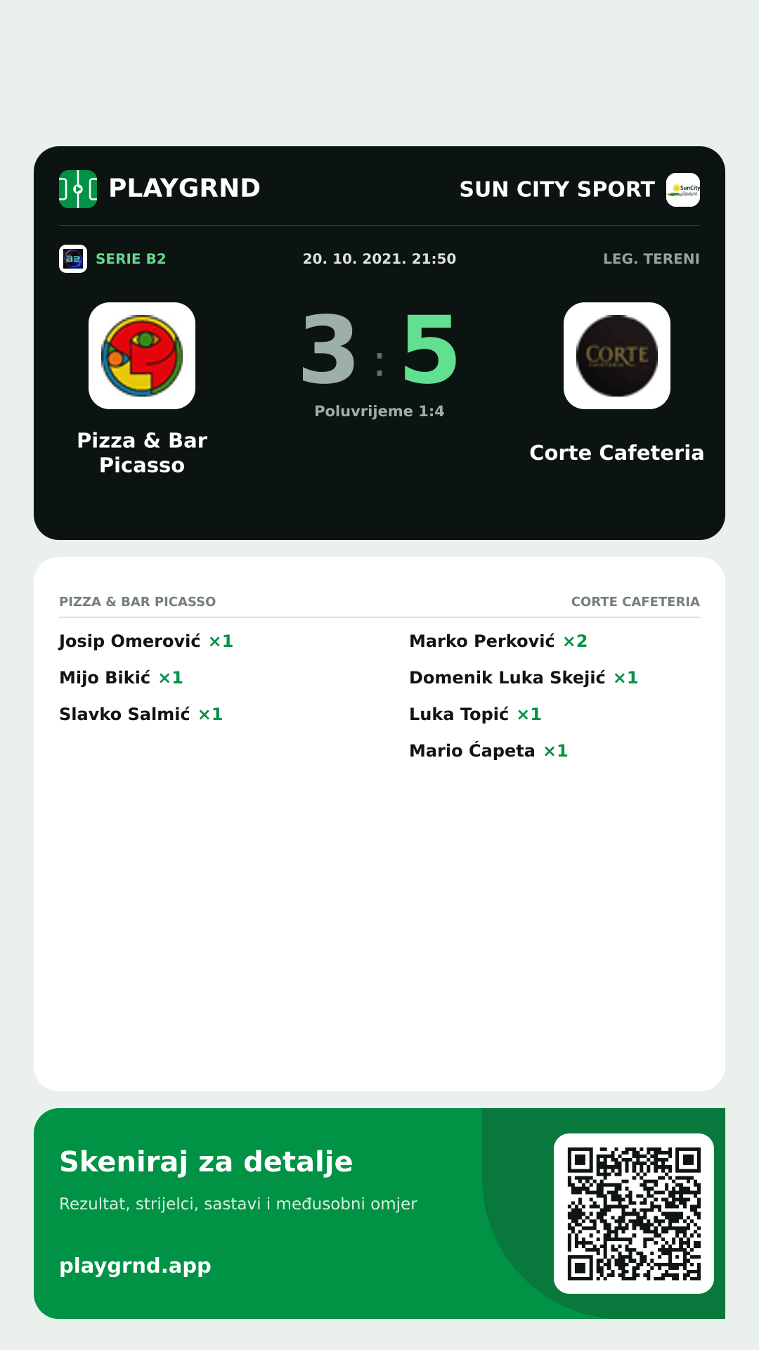 Story slika: Pizza & Bar Picasso 3:5 Corte Cafeteria