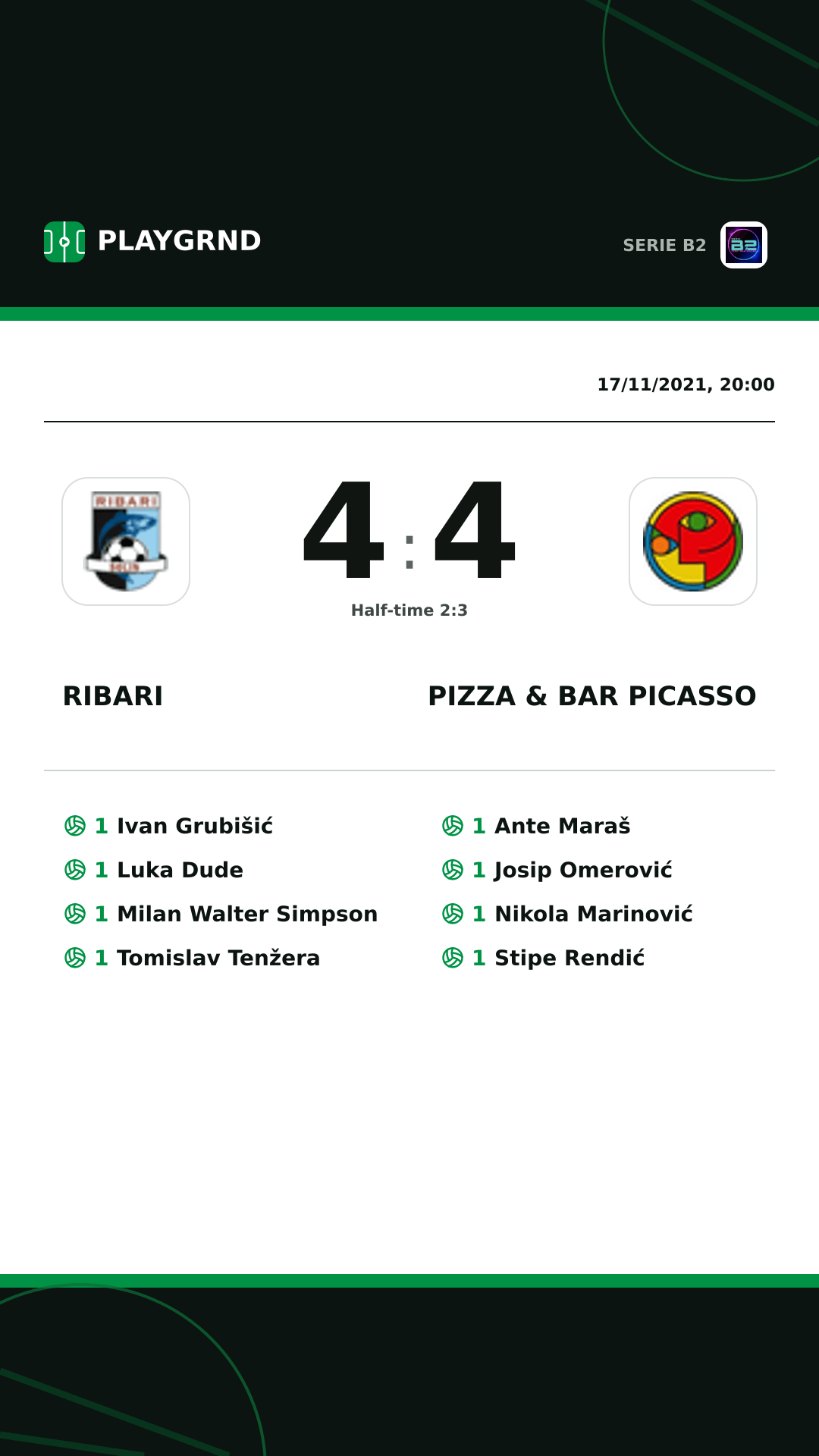 Instagram artwork: Ribari 4:4 Pizza & Bar Picasso