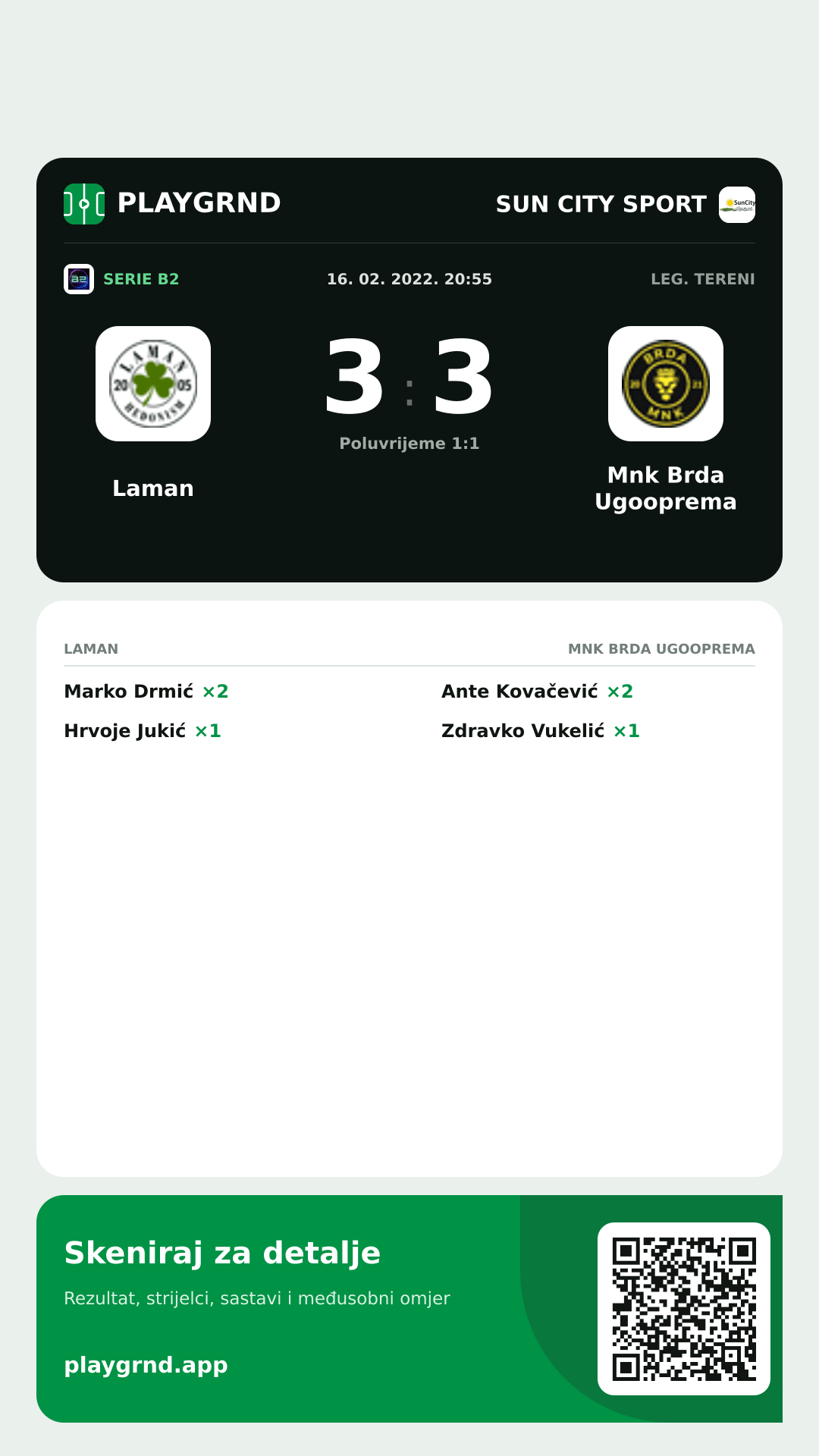 Story slika: Laman 3:3 Mnk Brda Ugooprema
