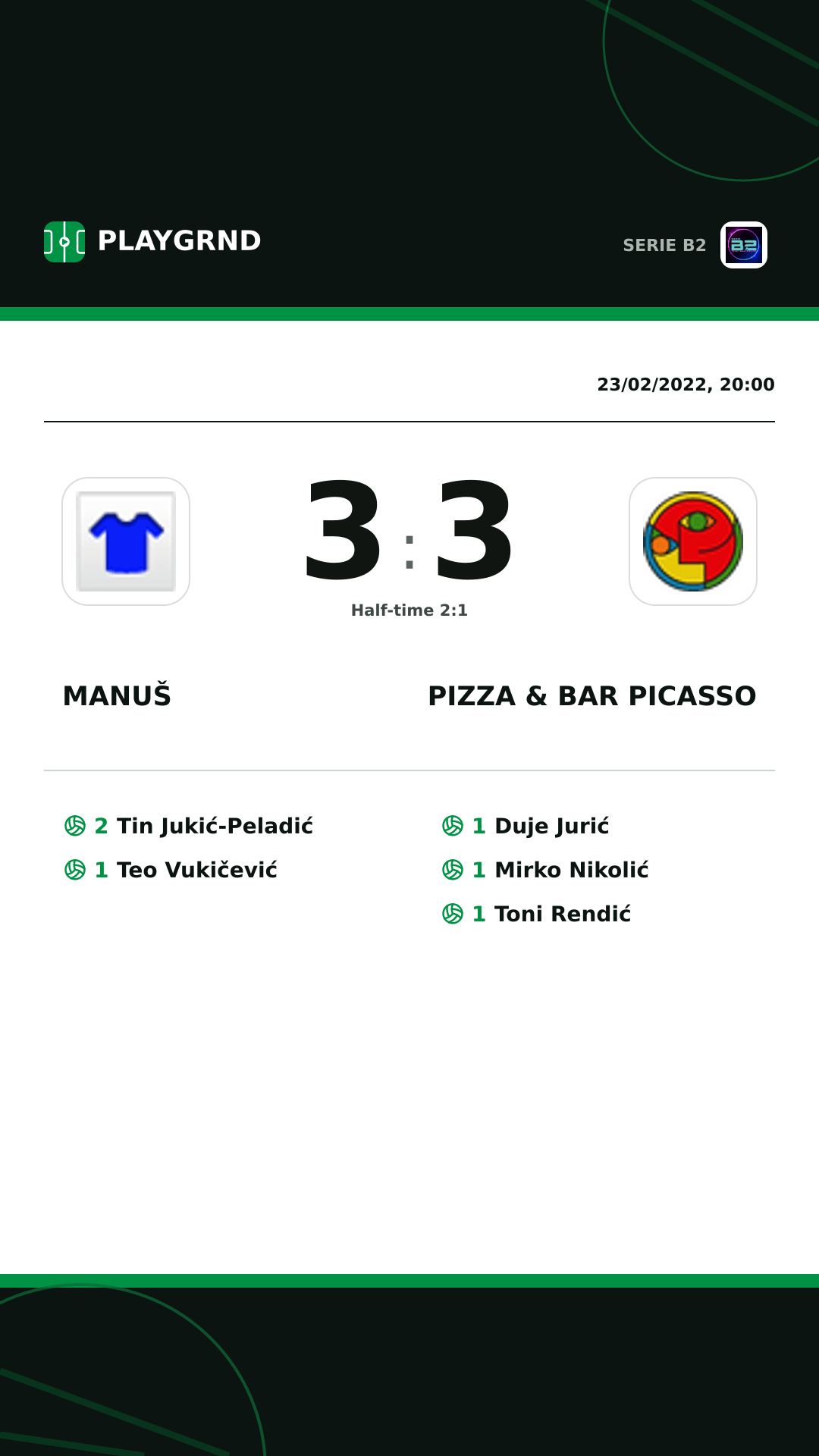 Instagram artwork: Manuš 3:3 Pizza & Bar Picasso