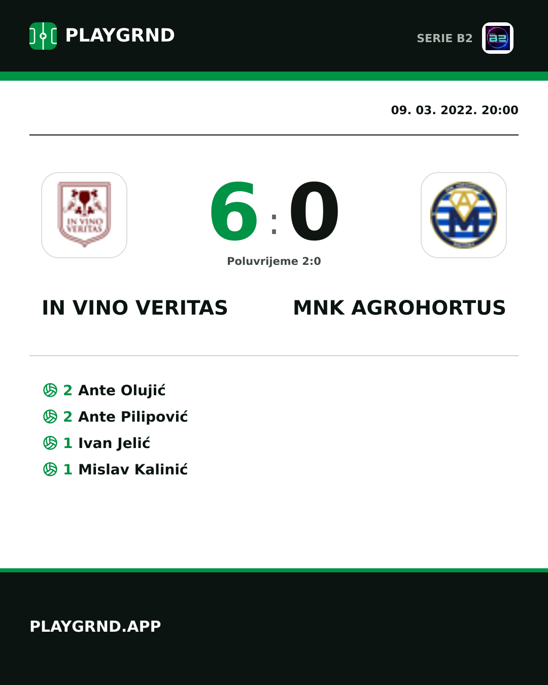 Instagram slika: IN Vino Veritas 6:0 Mnk Agrohortus