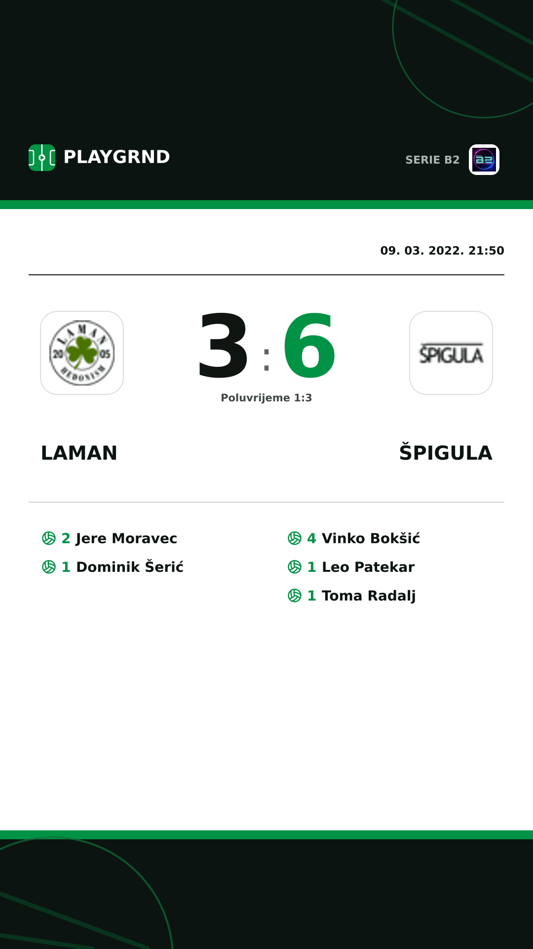Instagram slika: Laman 3:6 Špigula