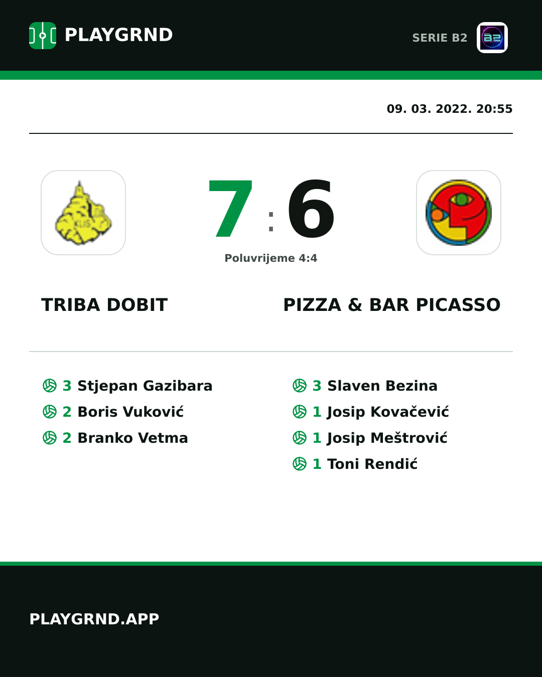 Instagram slika: Triba Dobit 7:6 Pizza & Bar Picasso