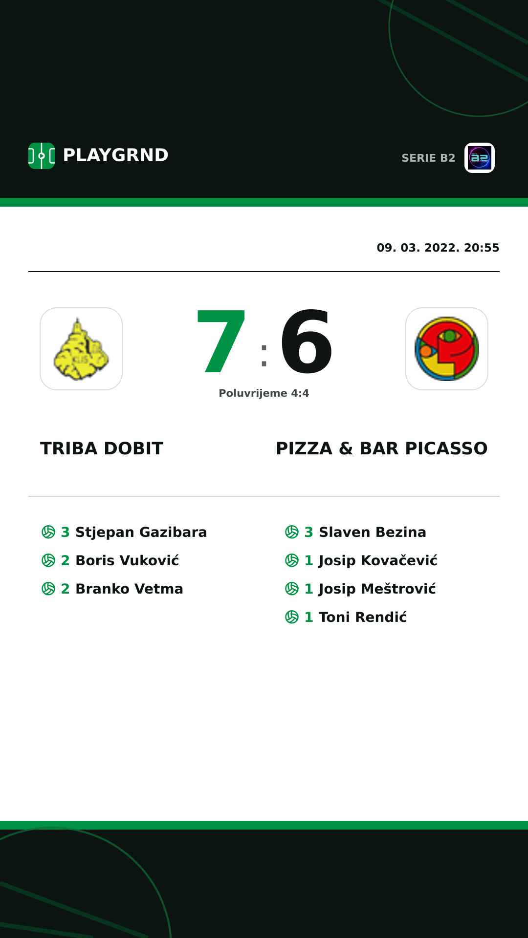 Instagram slika: Triba Dobit 7:6 Pizza & Bar Picasso
