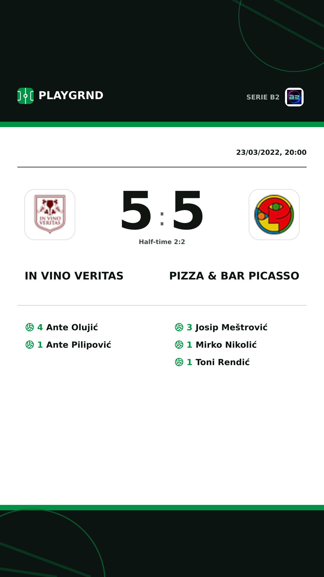 Instagram artwork: IN Vino Veritas 5:5 Pizza & Bar Picasso