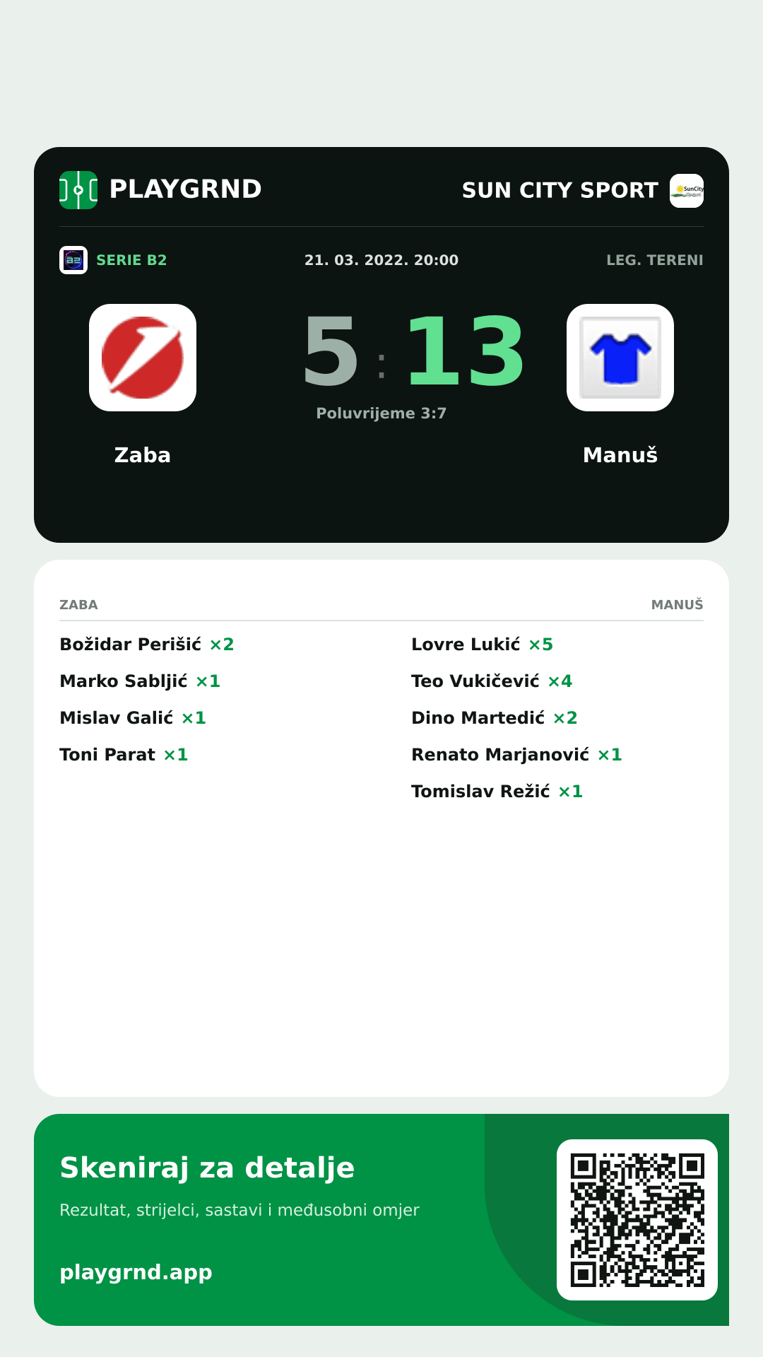 Story slika: Zaba 5:13 Manuš