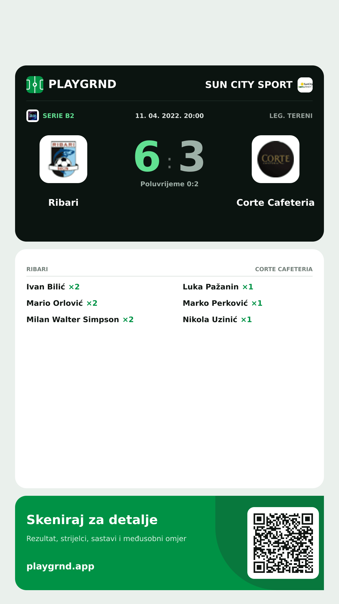 Story slika: Ribari 6:3 Corte Cafeteria