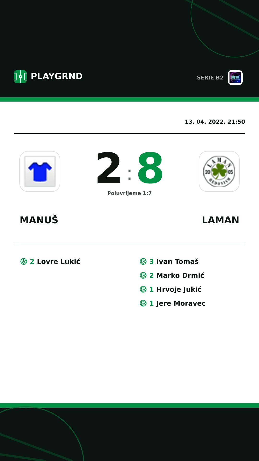Instagram slika: Manuš 2:8 Laman