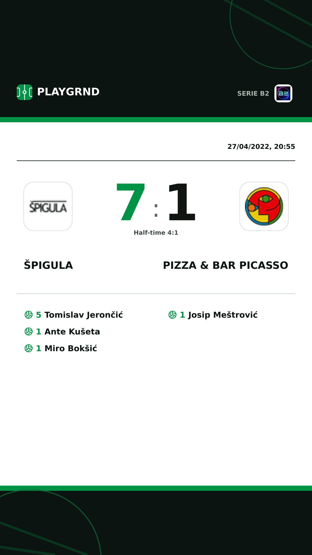 Instagram artwork: Špigula 7:1 Pizza & Bar Picasso