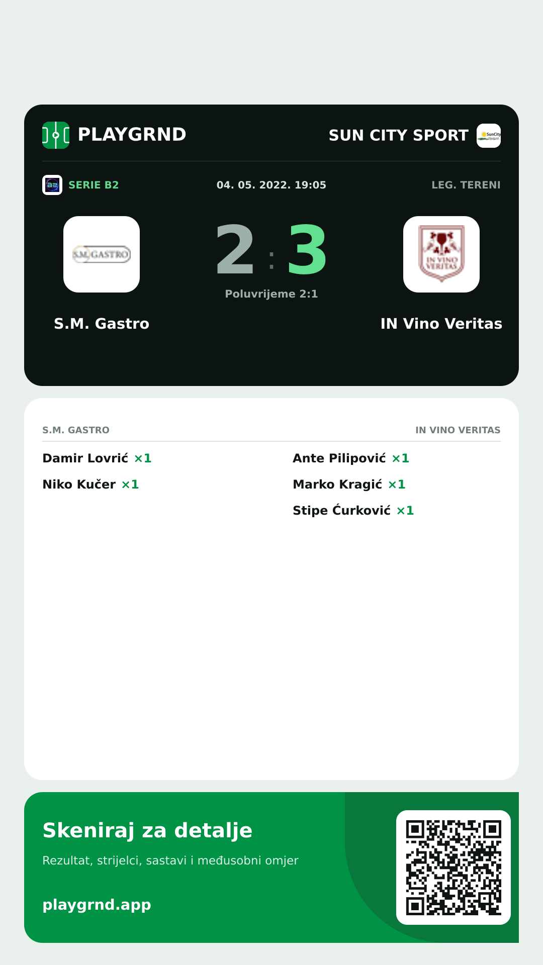Story image: S.M. Gastro 2:3 IN Vino Veritas
