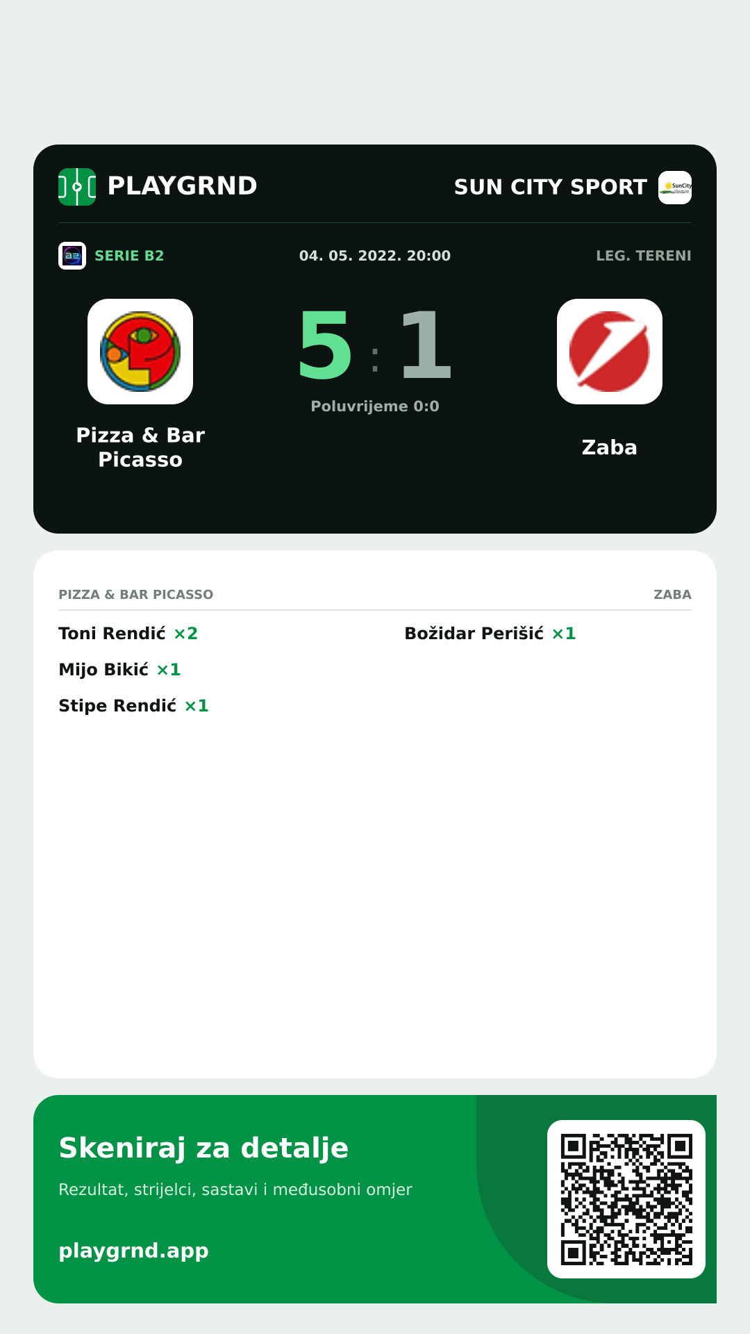 Story slika: Pizza & Bar Picasso 5:1 Zaba