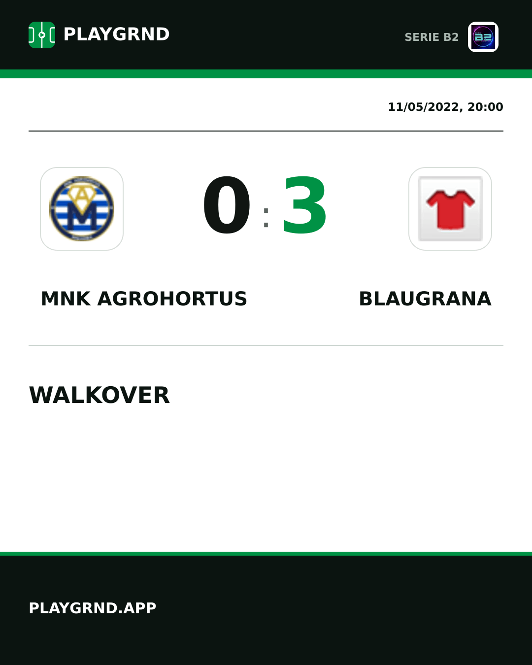 Instagram artwork: Mnk Agrohortus 0:3 Blaugrana