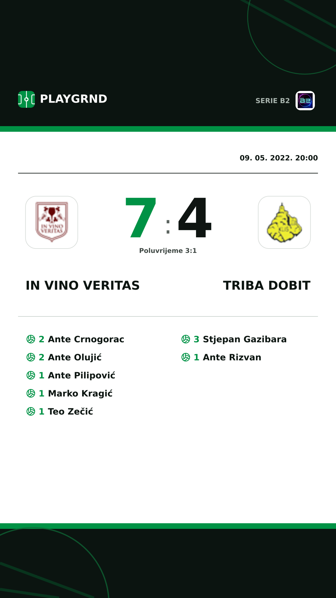 Instagram slika: IN Vino Veritas 7:4 Triba Dobit