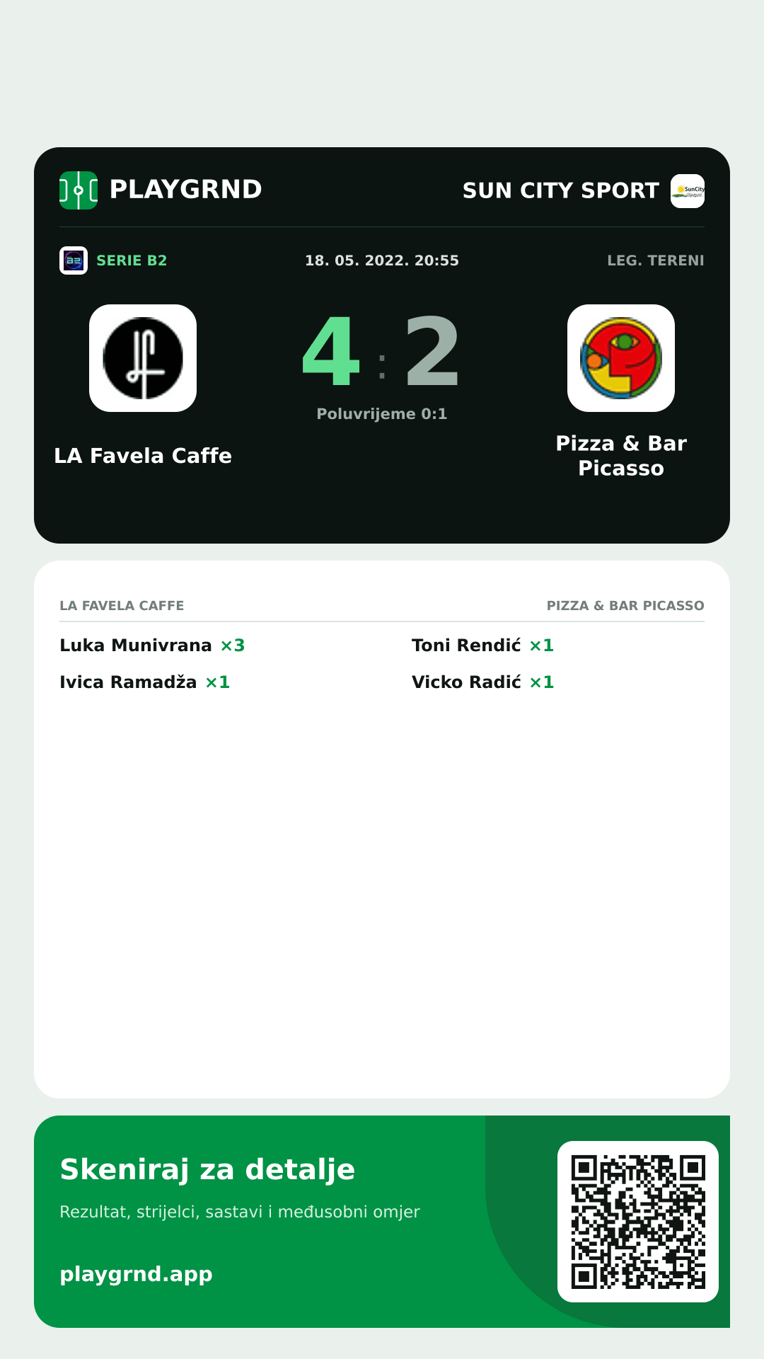 Story slika: LA Favela Caffe 4:2 Pizza & Bar Picasso