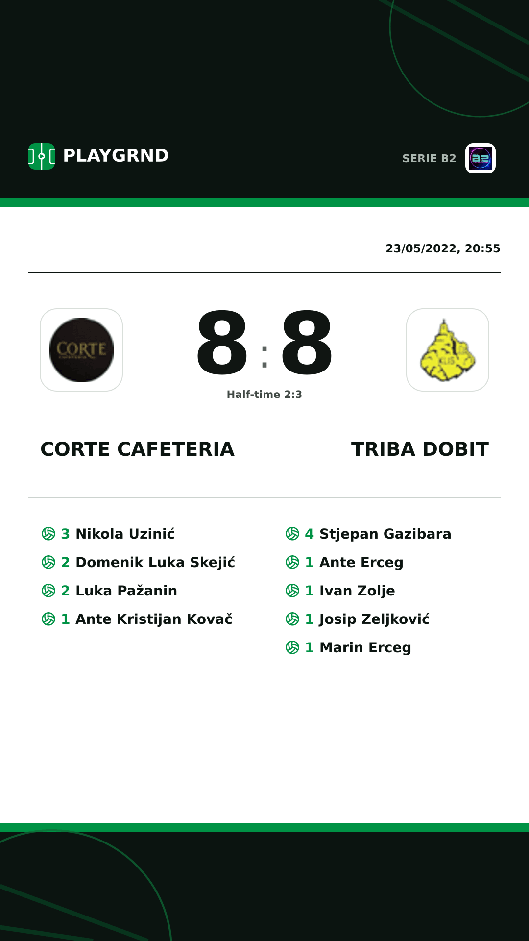 Instagram artwork: Corte Cafeteria 8:8 Triba Dobit