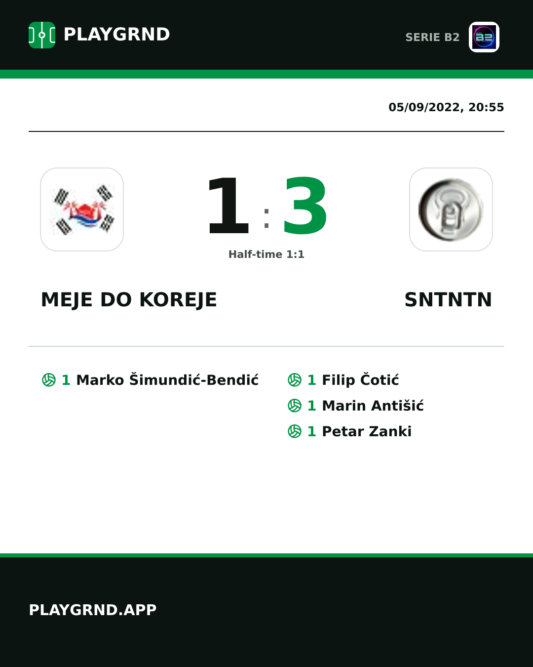 Instagram artwork: Meje DO Koreje 1:3 Sntntn