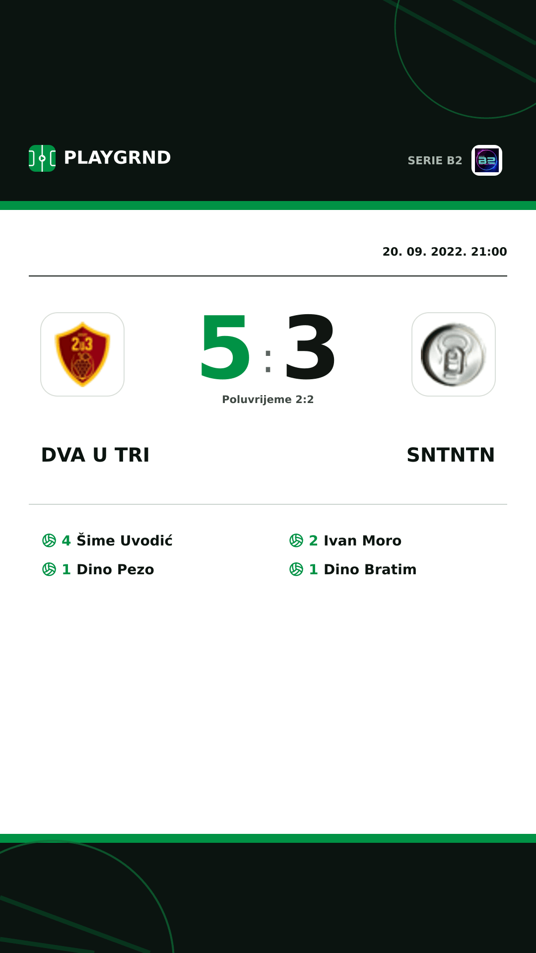 Instagram slika: Dva U Tri 5:3 Sntntn