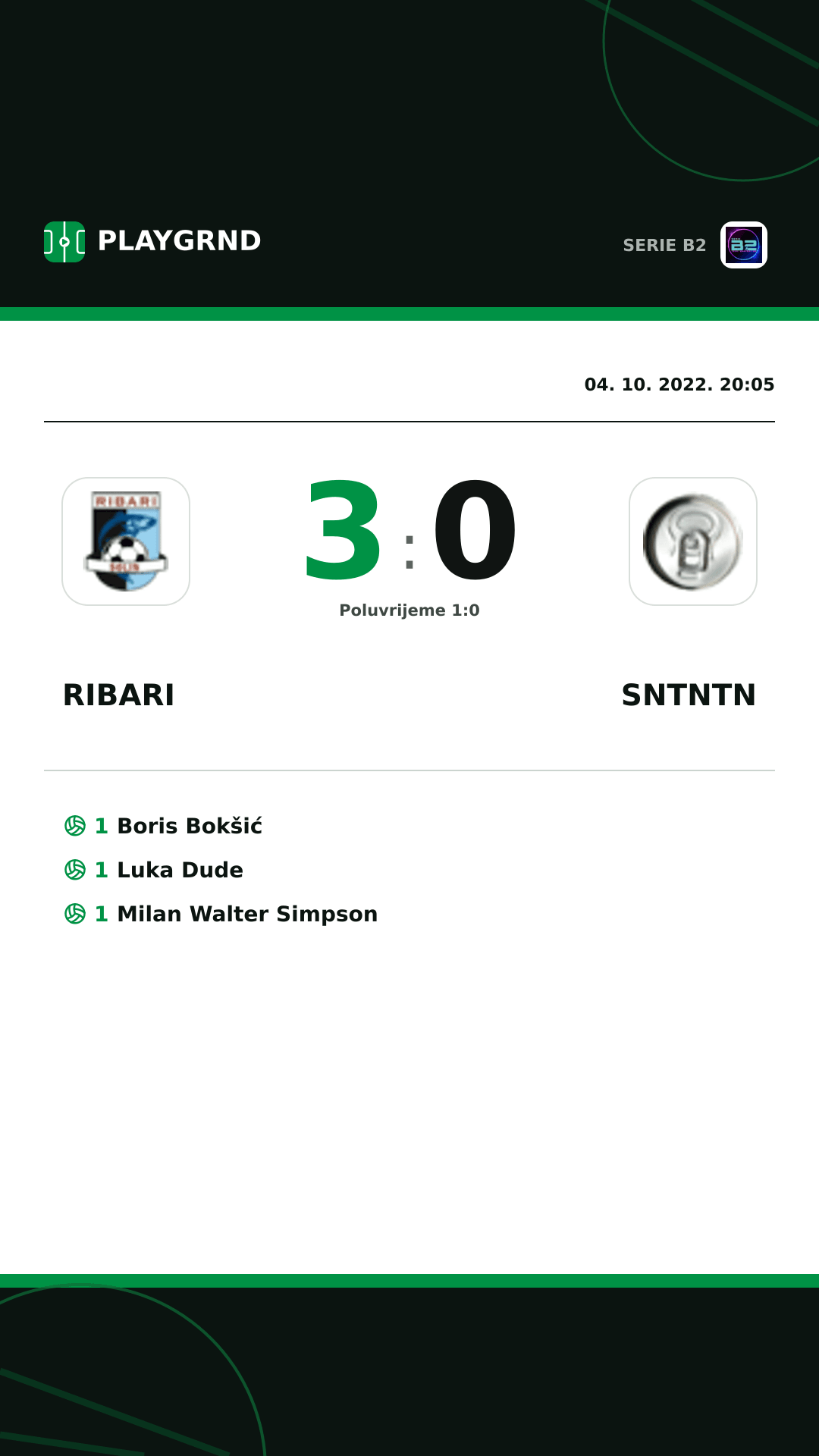 Instagram slika: Ribari 3:0 Sntntn