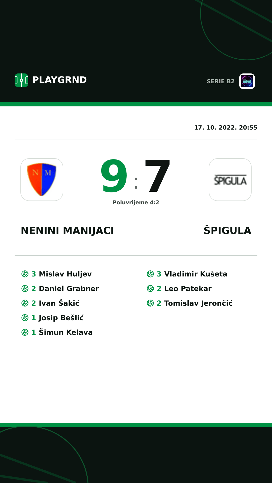 Instagram slika: Nenini Manijaci 9:7 Špigula