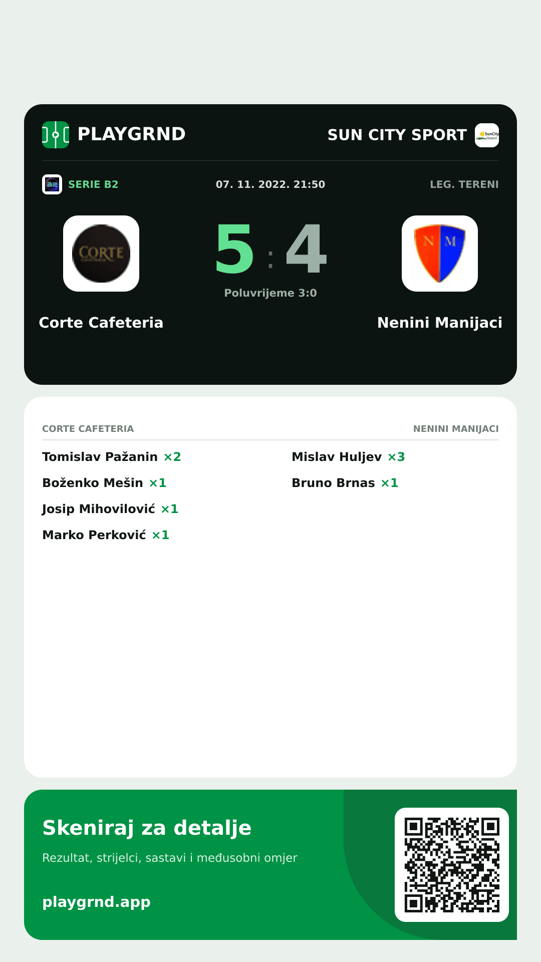 Story slika: Corte Cafeteria 5:4 Nenini Manijaci