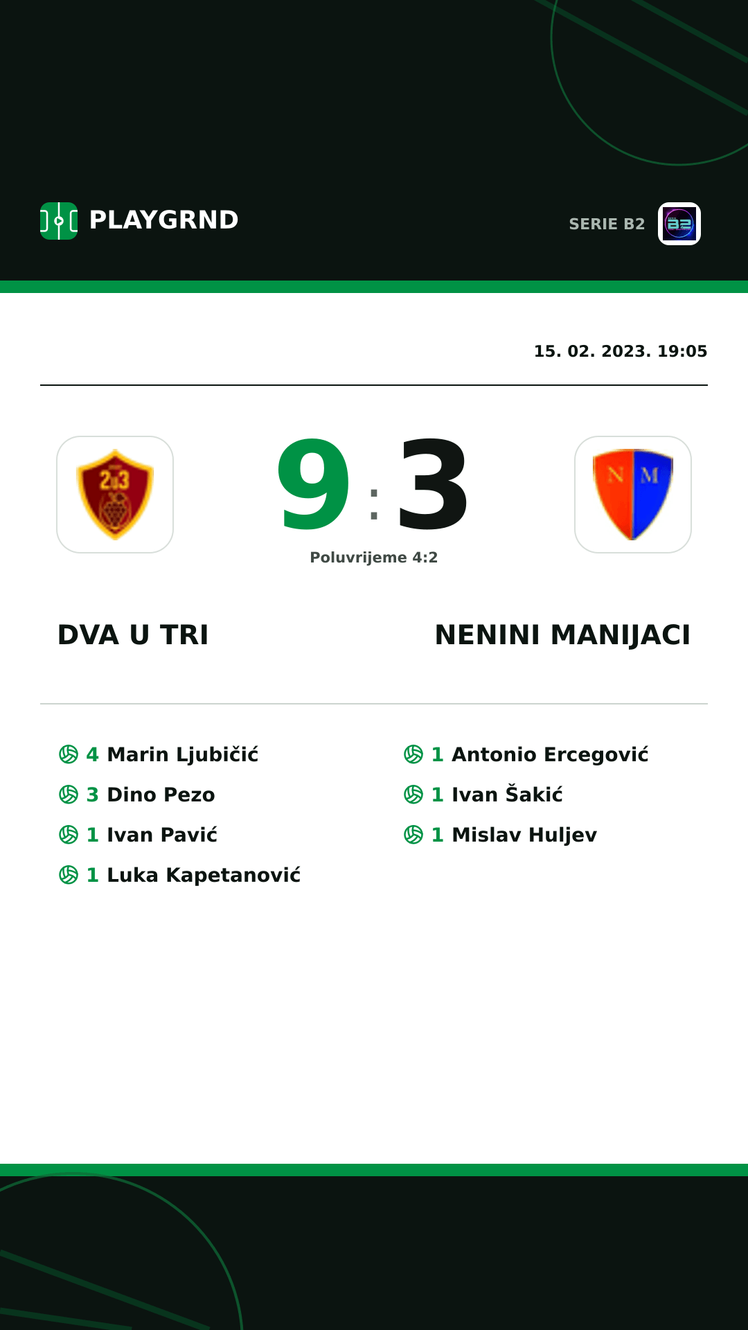 Instagram slika: Dva U Tri 9:3 Nenini Manijaci