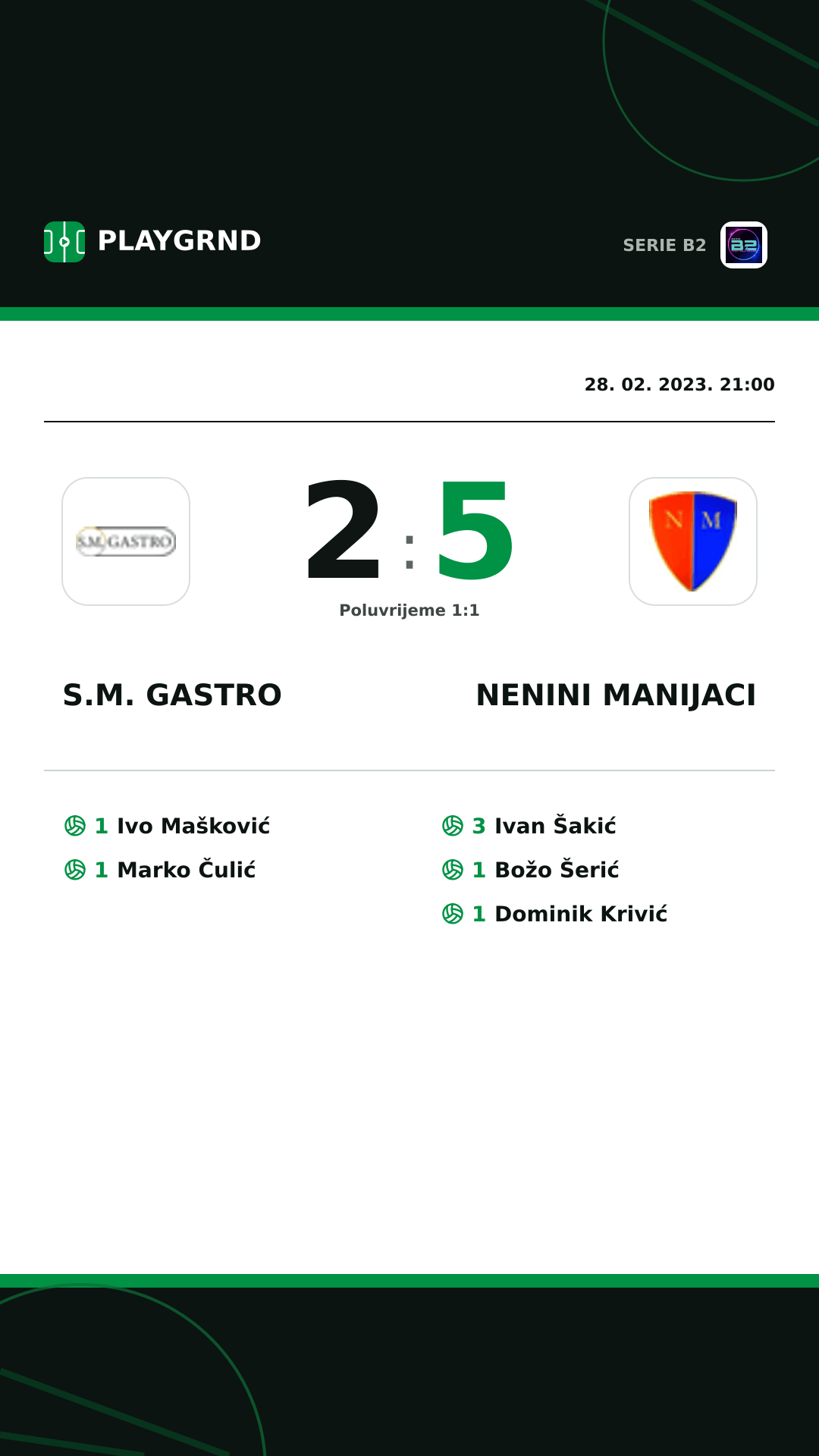 Instagram slika: S.M. Gastro 2:5 Nenini Manijaci