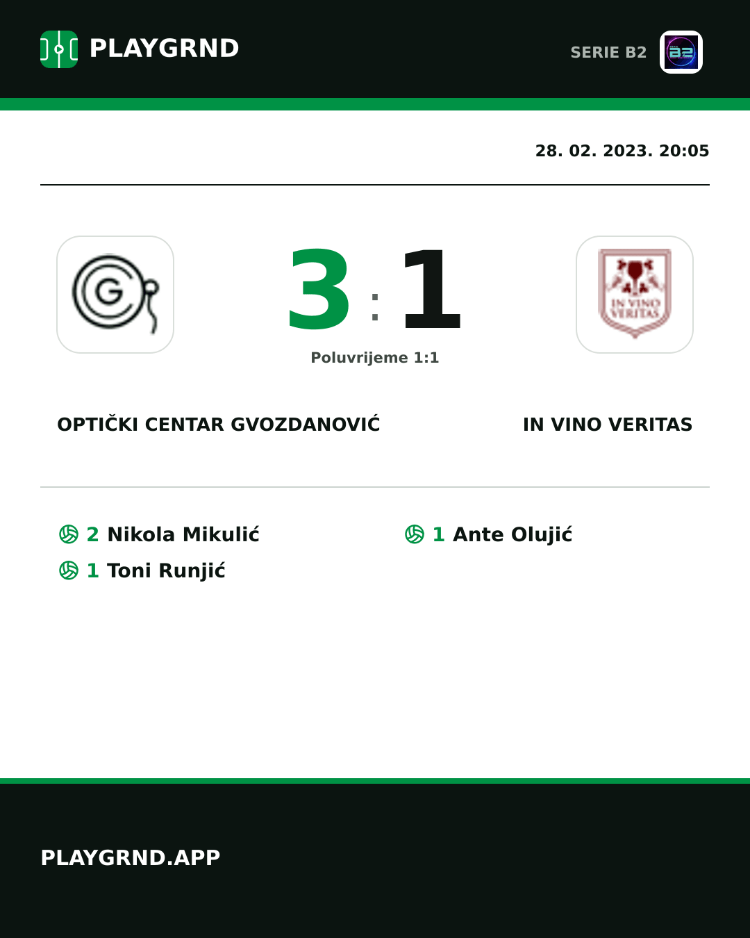 Instagram slika: Optički Centar Gvozdanović 3:1 IN Vino Veritas