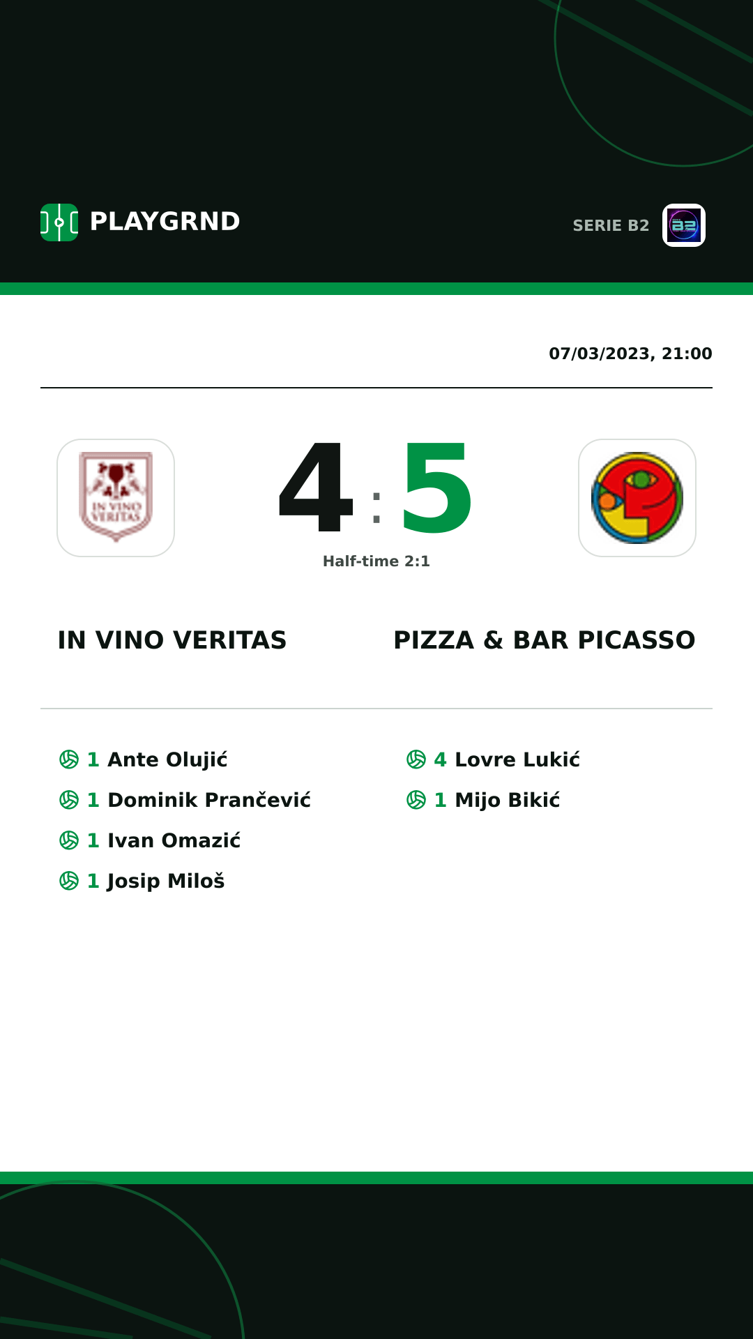Instagram artwork: IN Vino Veritas 4:5 Pizza & Bar Picasso