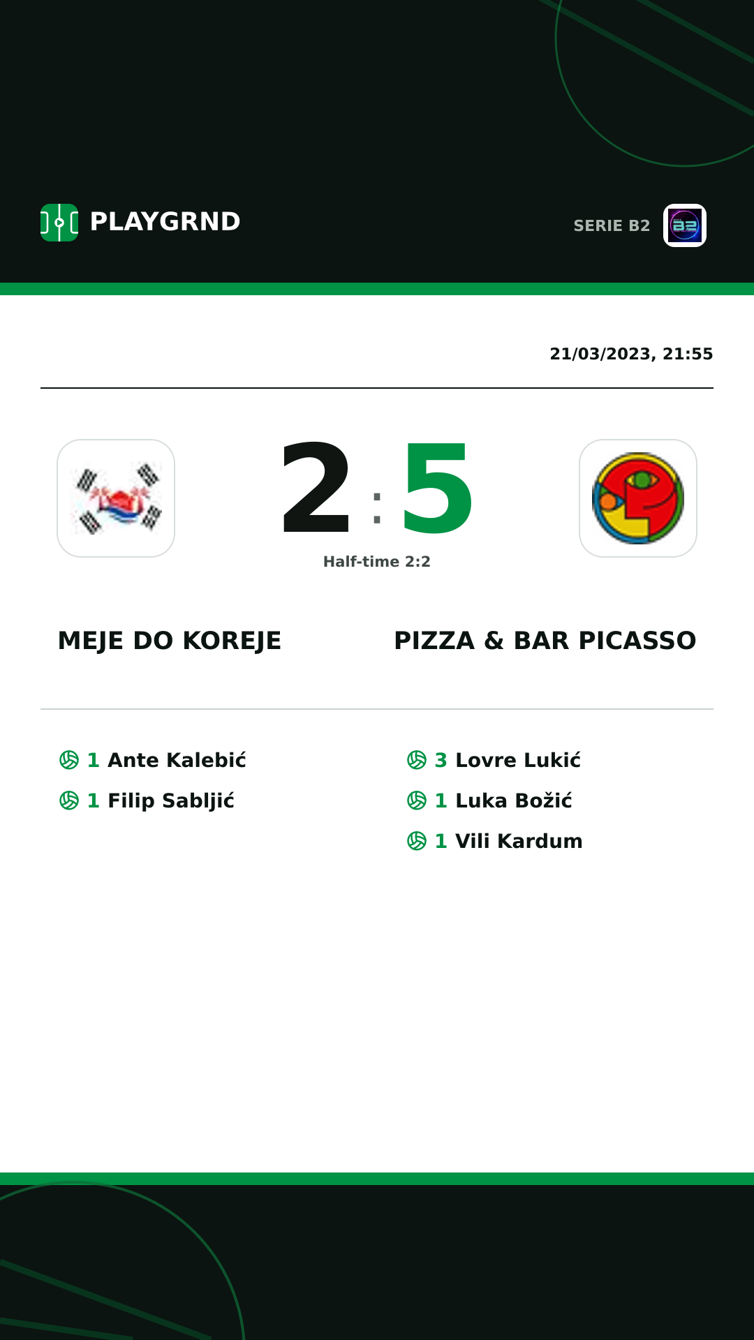 Instagram artwork: Meje DO Koreje 2:5 Pizza & Bar Picasso