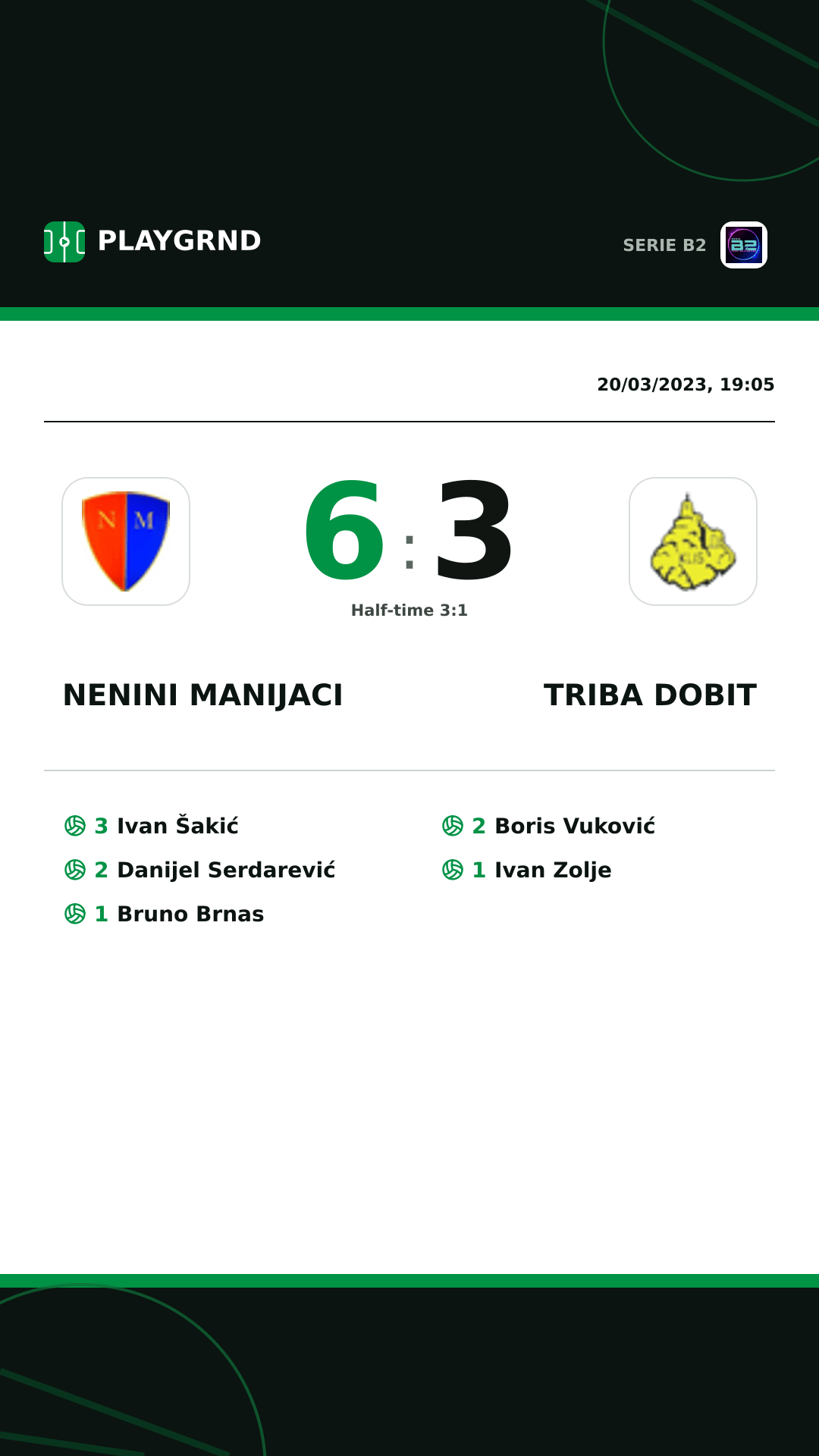 Instagram artwork: Nenini Manijaci 6:3 Triba Dobit