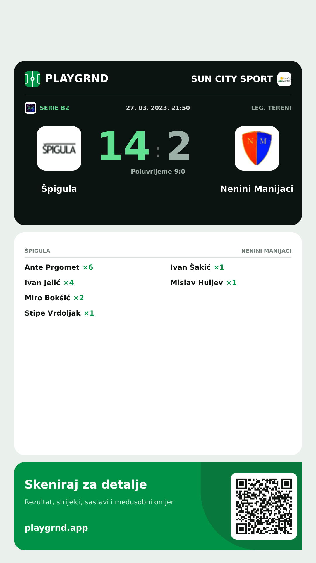 Story image: Špigula 14:2 Nenini Manijaci