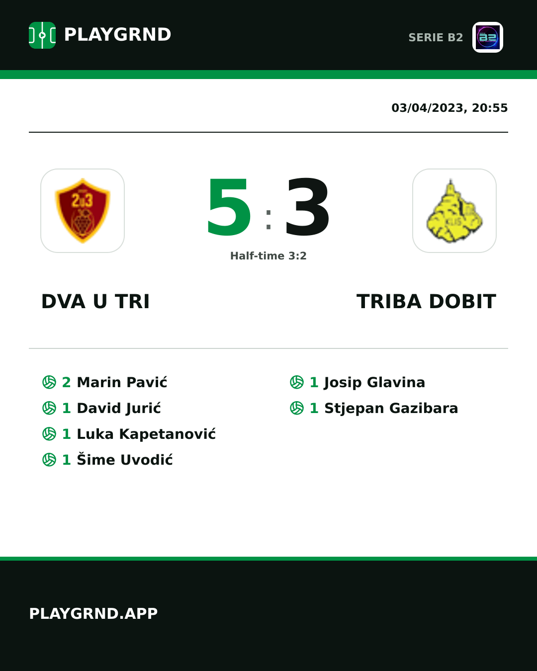 Instagram artwork: Dva U Tri 5:3 Triba Dobit