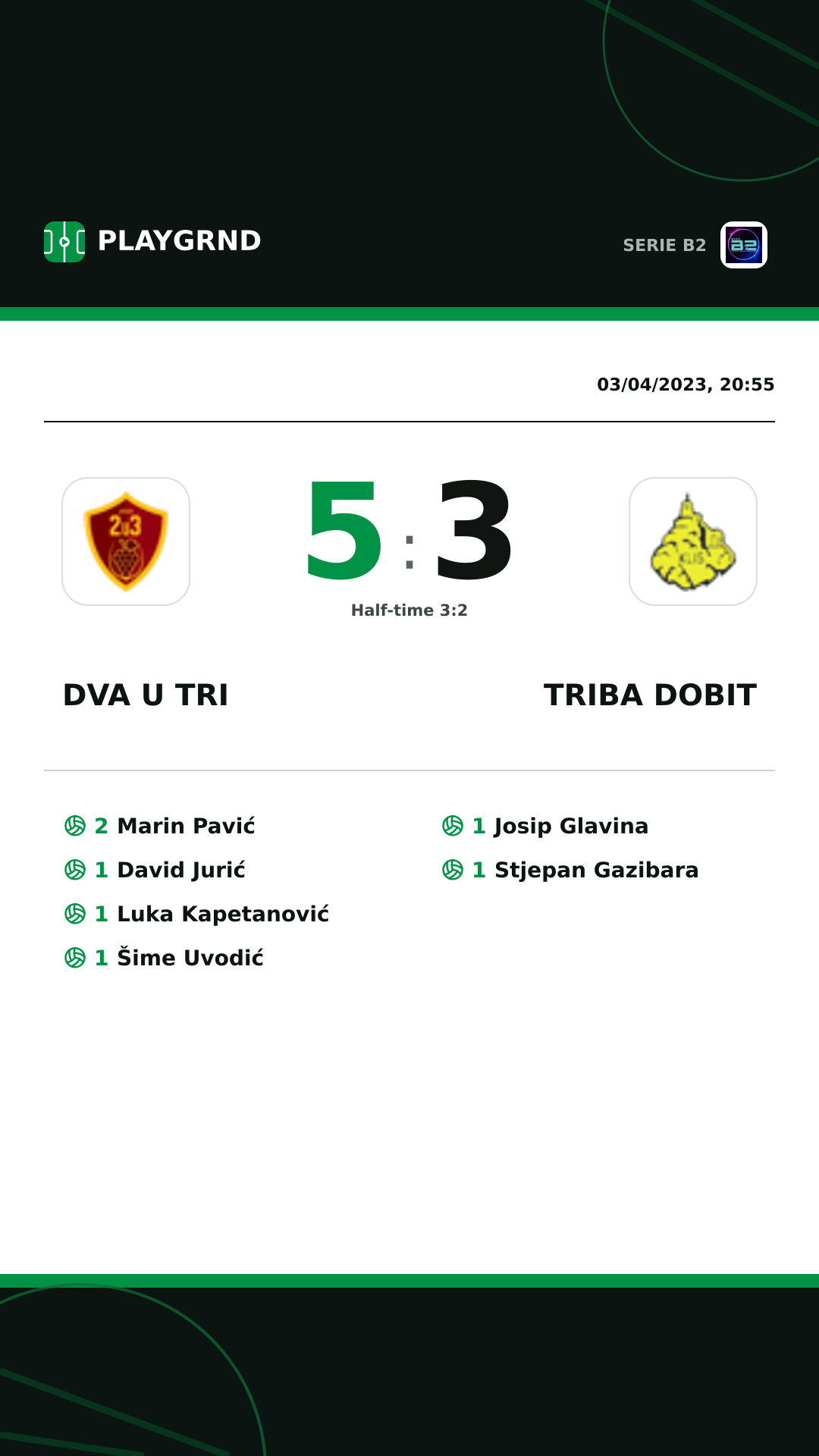 Instagram artwork: Dva U Tri 5:3 Triba Dobit