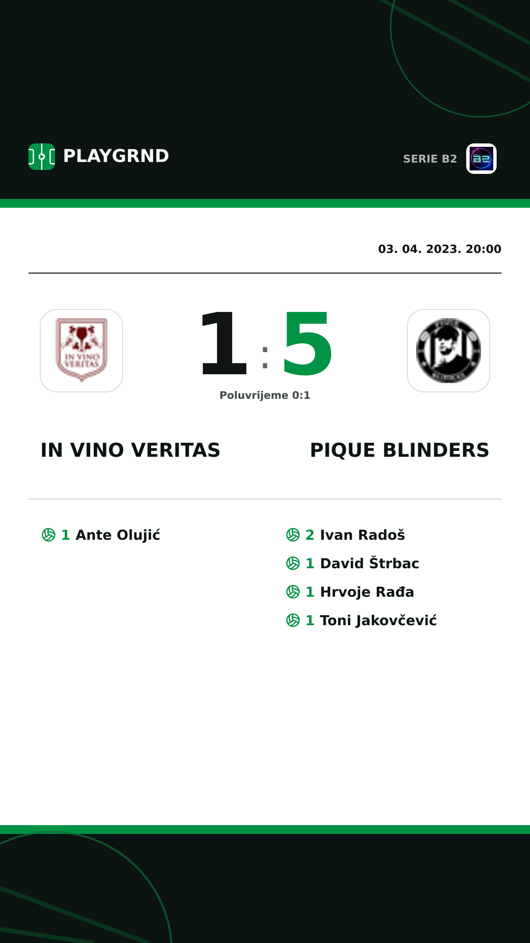 Instagram slika: IN Vino Veritas 1:5 Pique Blinders