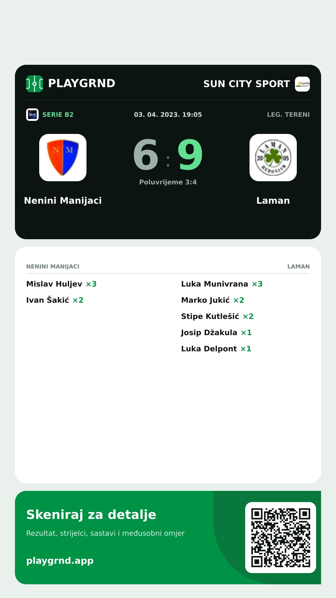 Story slika: Nenini Manijaci 6:9 Laman