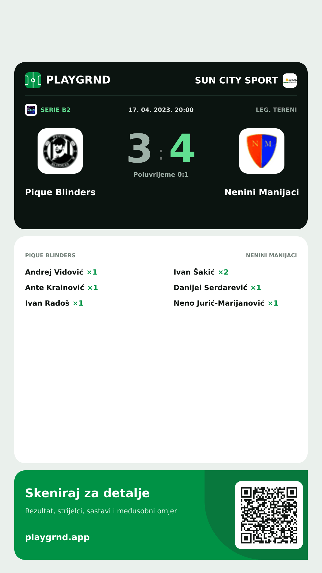 Story image: Pique Blinders 3:4 Nenini Manijaci