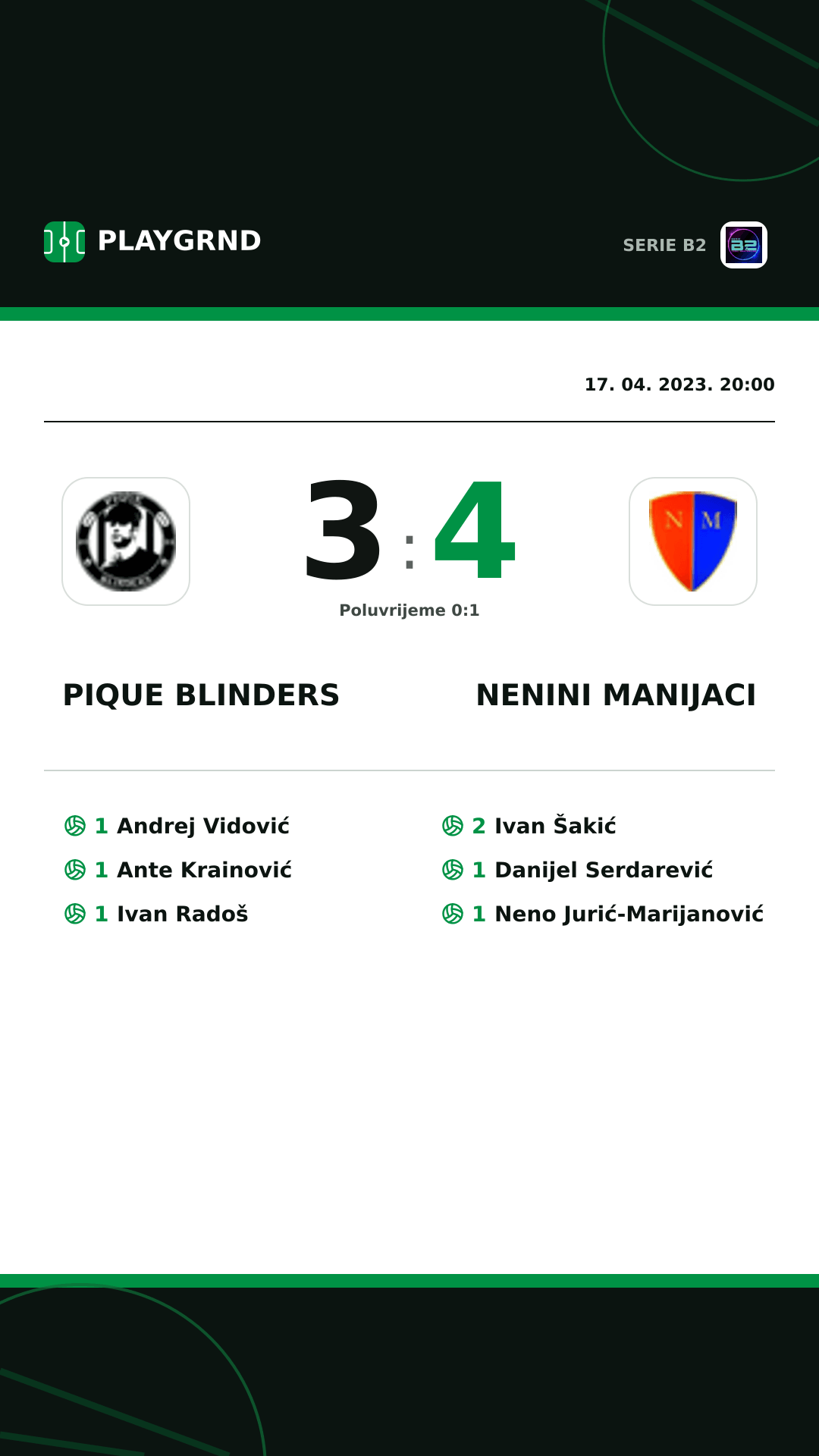 Instagram slika: Pique Blinders 3:4 Nenini Manijaci