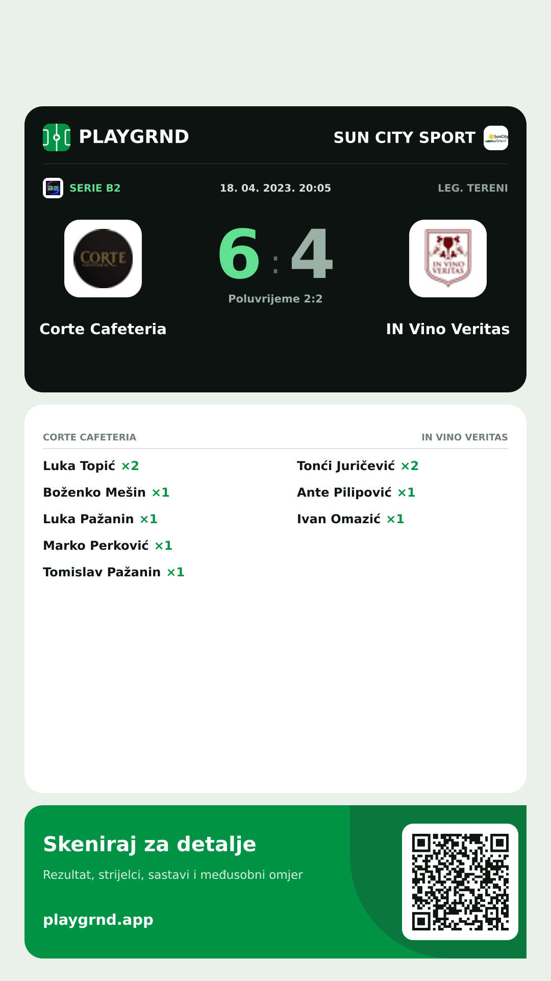Story slika: Corte Cafeteria 6:4 IN Vino Veritas