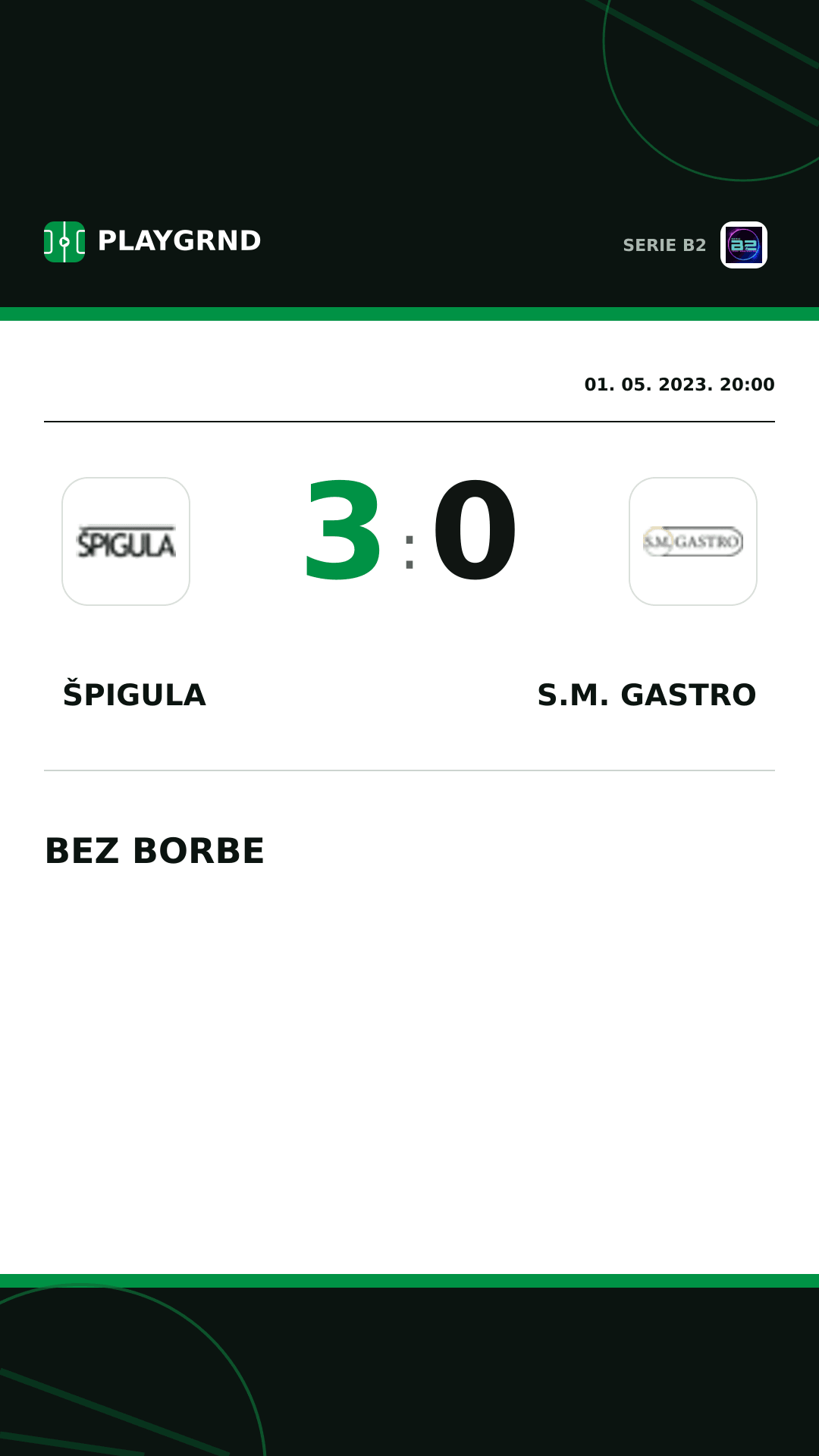 Instagram slika: Špigula 3:0 S.M. Gastro
