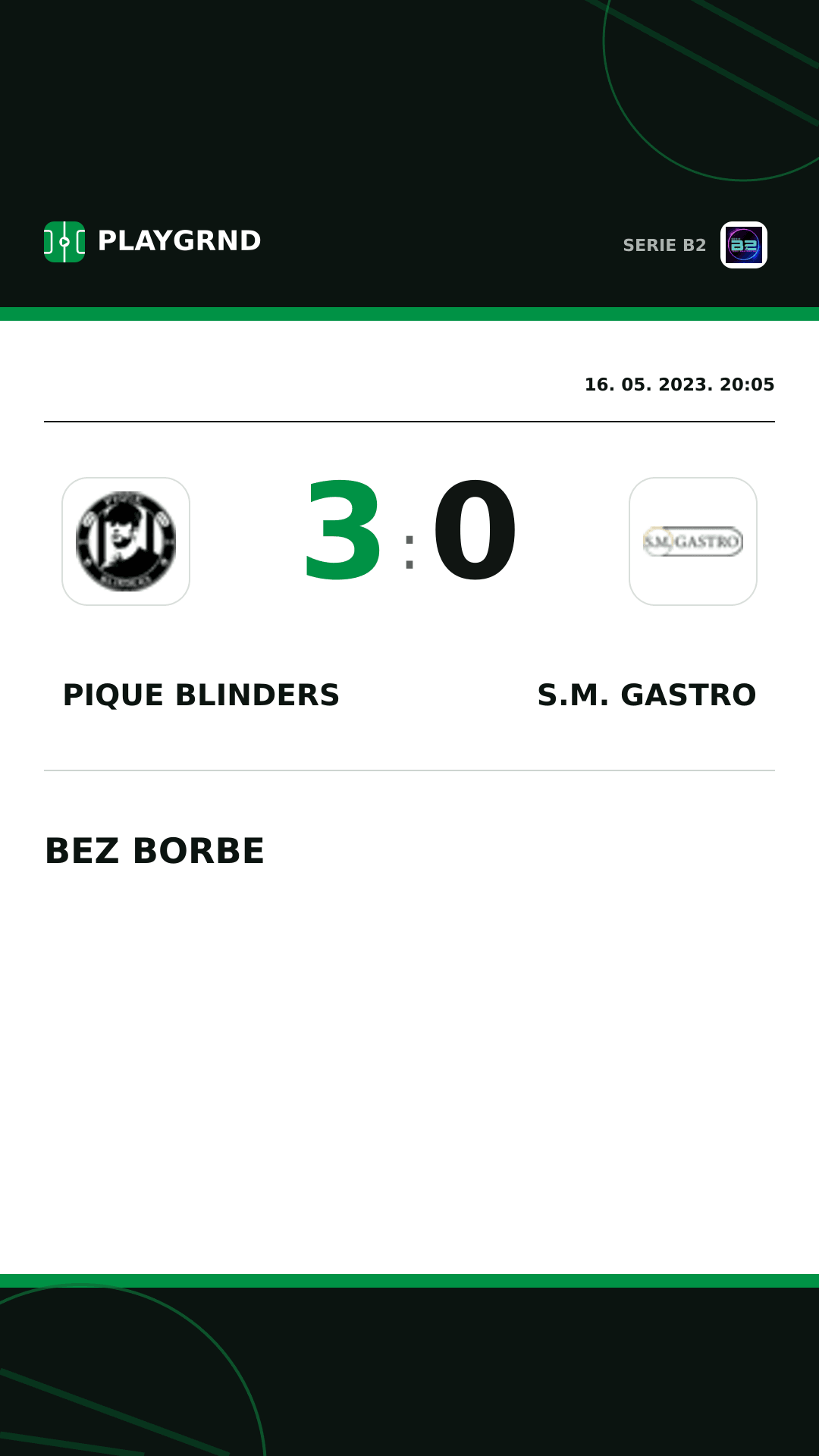Instagram slika: Pique Blinders 3:0 S.M. Gastro