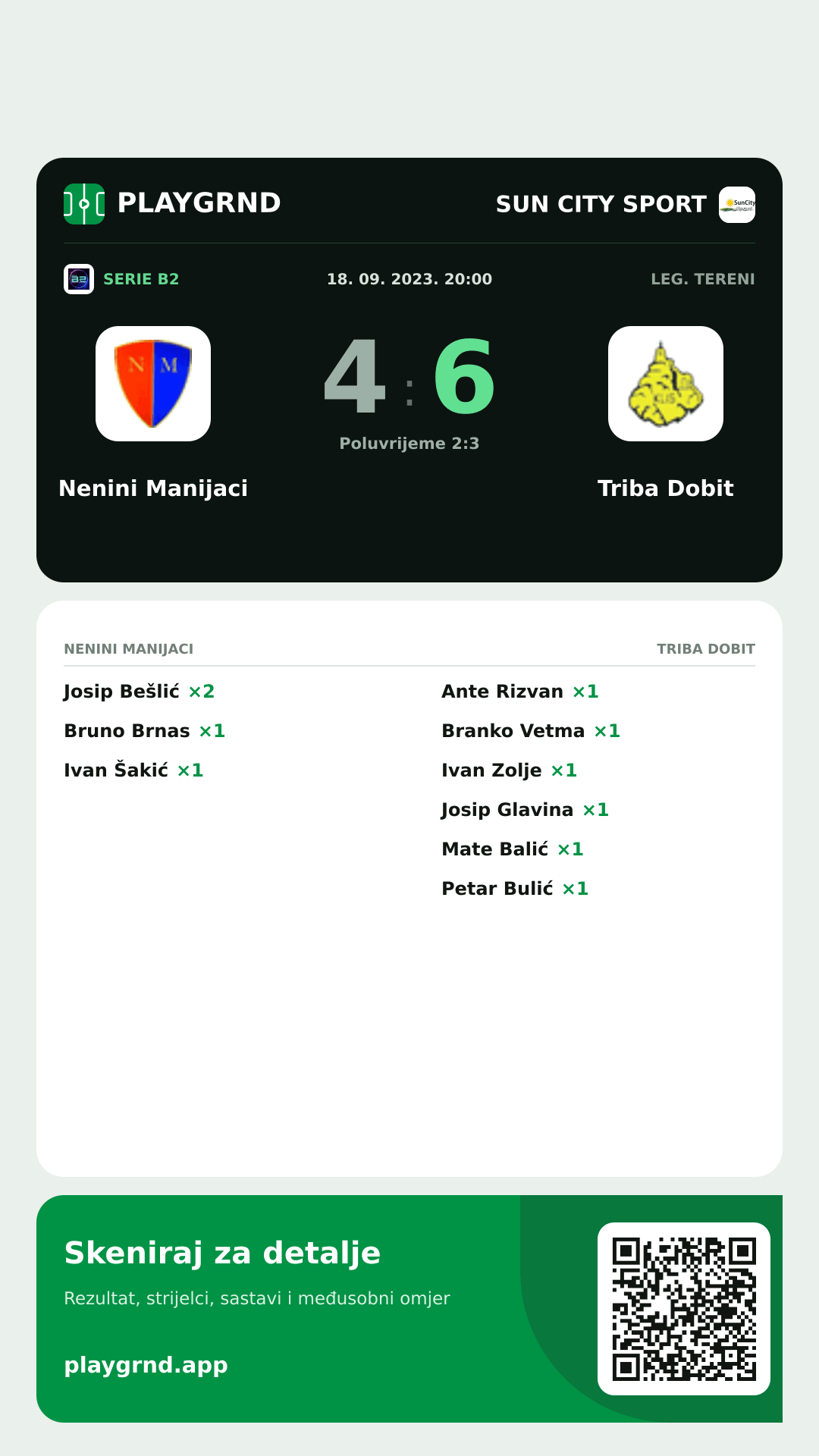 Story slika: Nenini Manijaci 4:6 Triba Dobit
