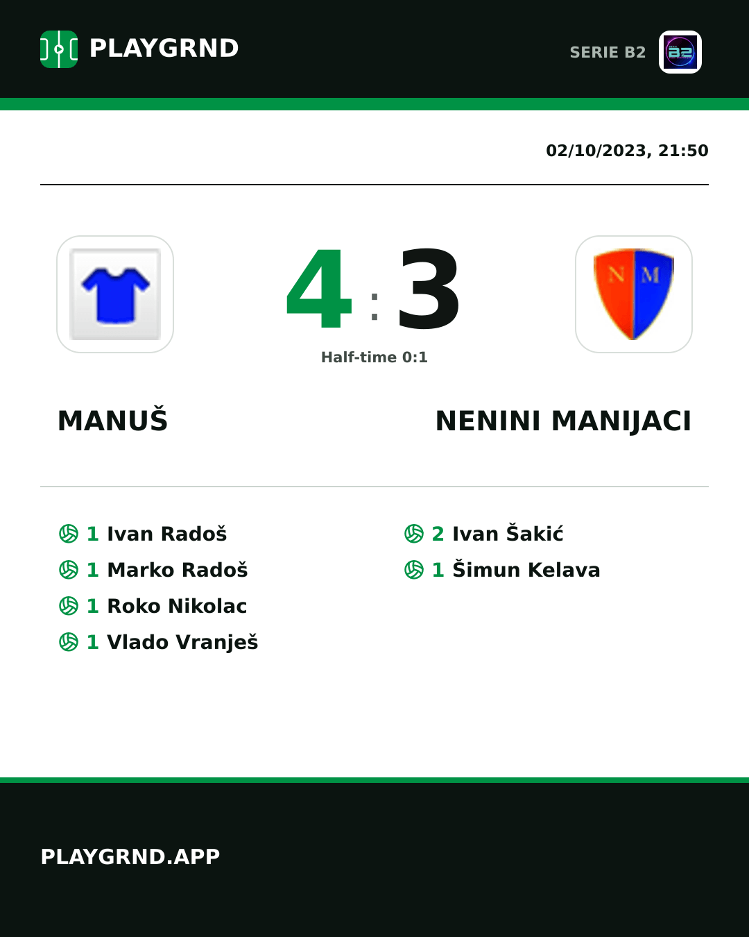 Instagram artwork: Manuš 4:3 Nenini Manijaci