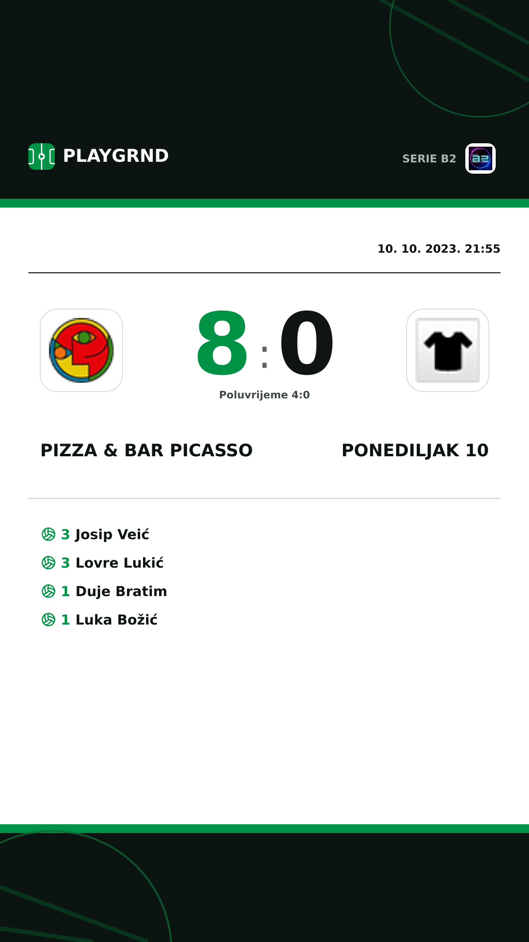 Instagram slika: Pizza & Bar Picasso 8:0 Ponediljak 10