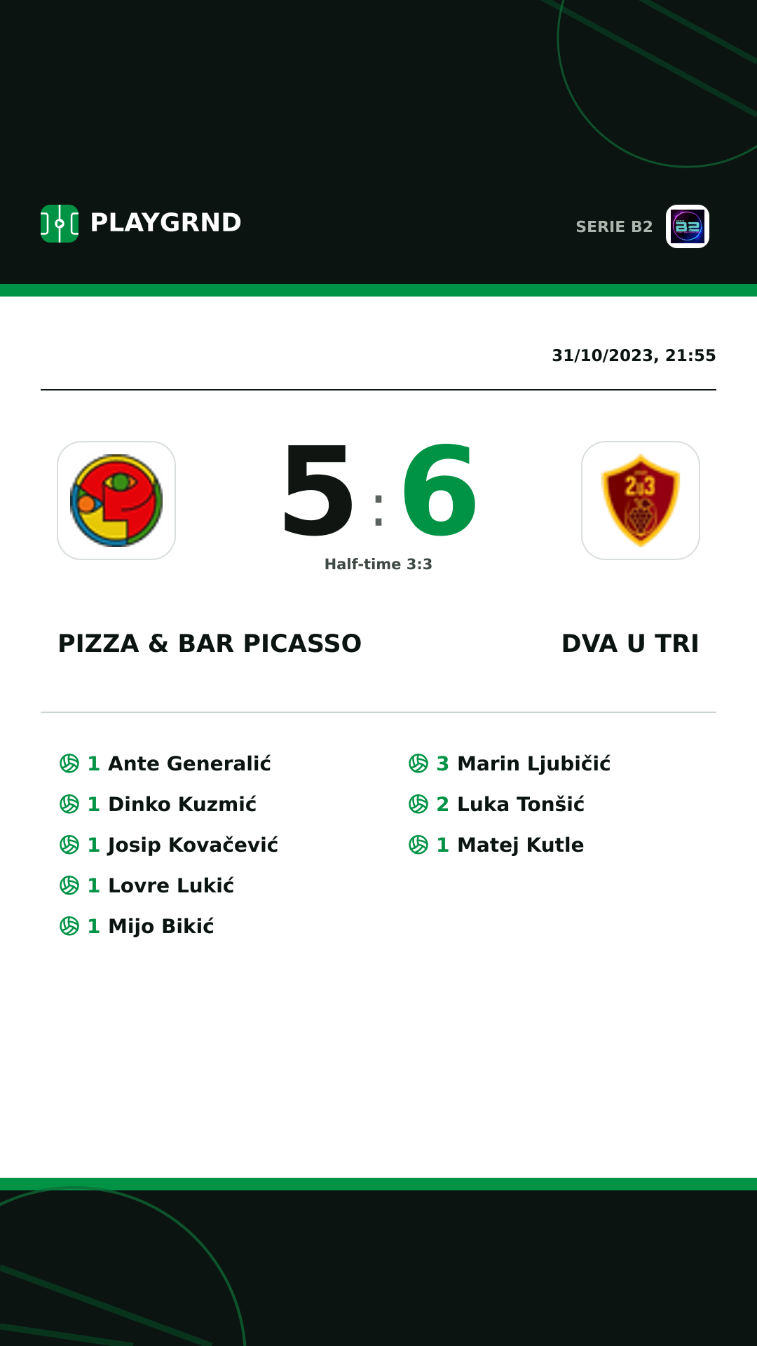 Instagram artwork: Pizza & Bar Picasso 5:6 Dva U Tri