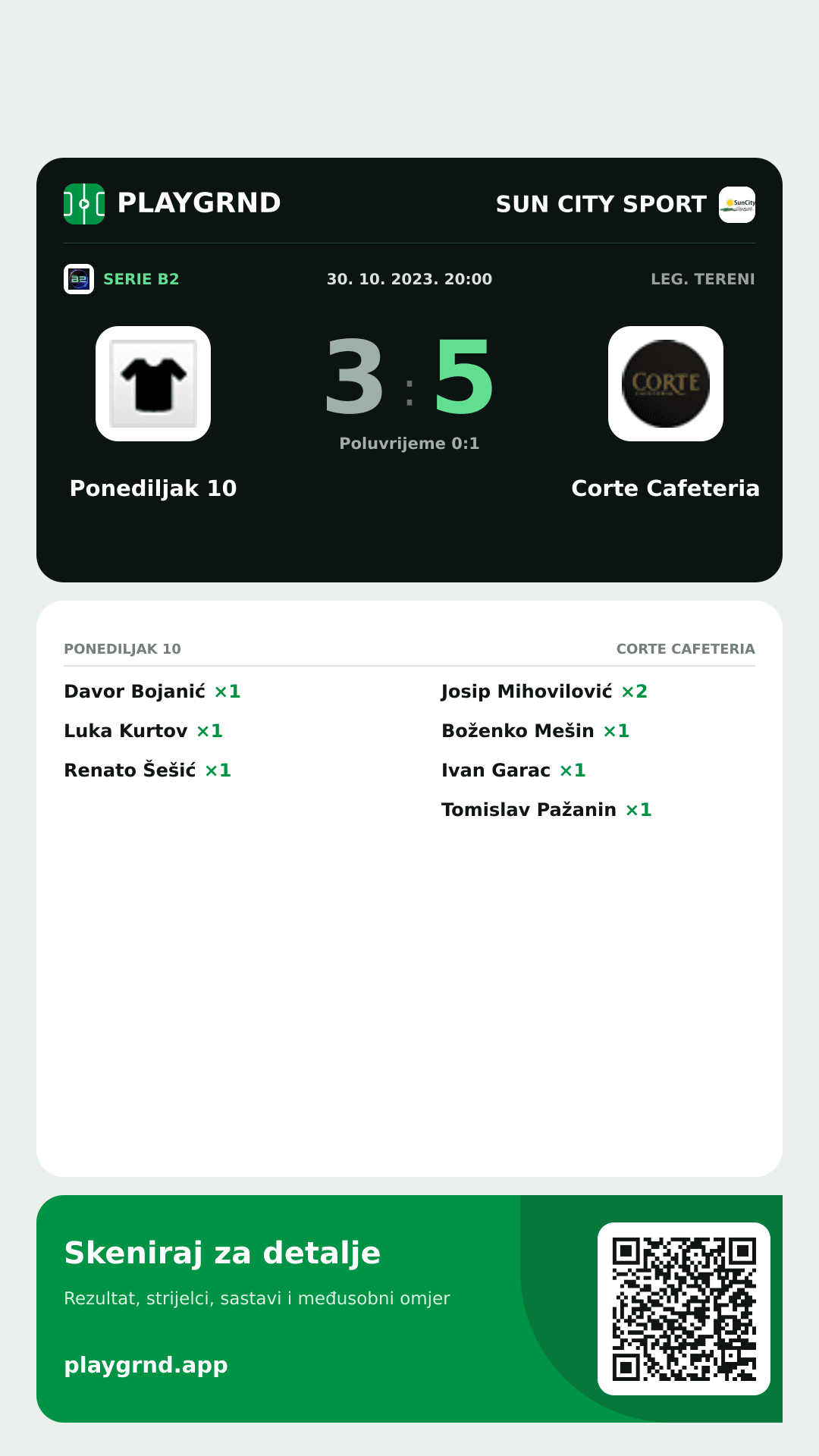 Story slika: Ponediljak 10 3:5 Corte Cafeteria