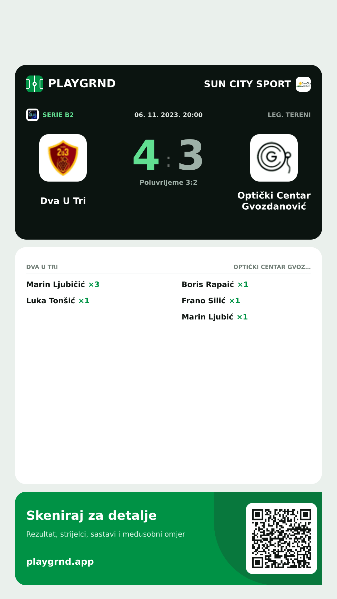 Story slika: Dva U Tri 4:3 Optički Centar Gvozdanović