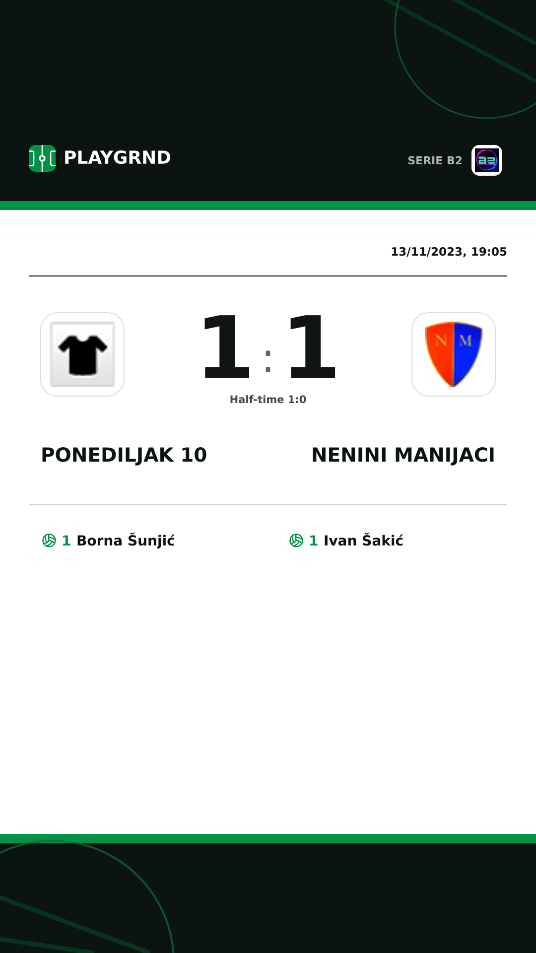 Instagram artwork: Ponediljak 10 1:1 Nenini Manijaci