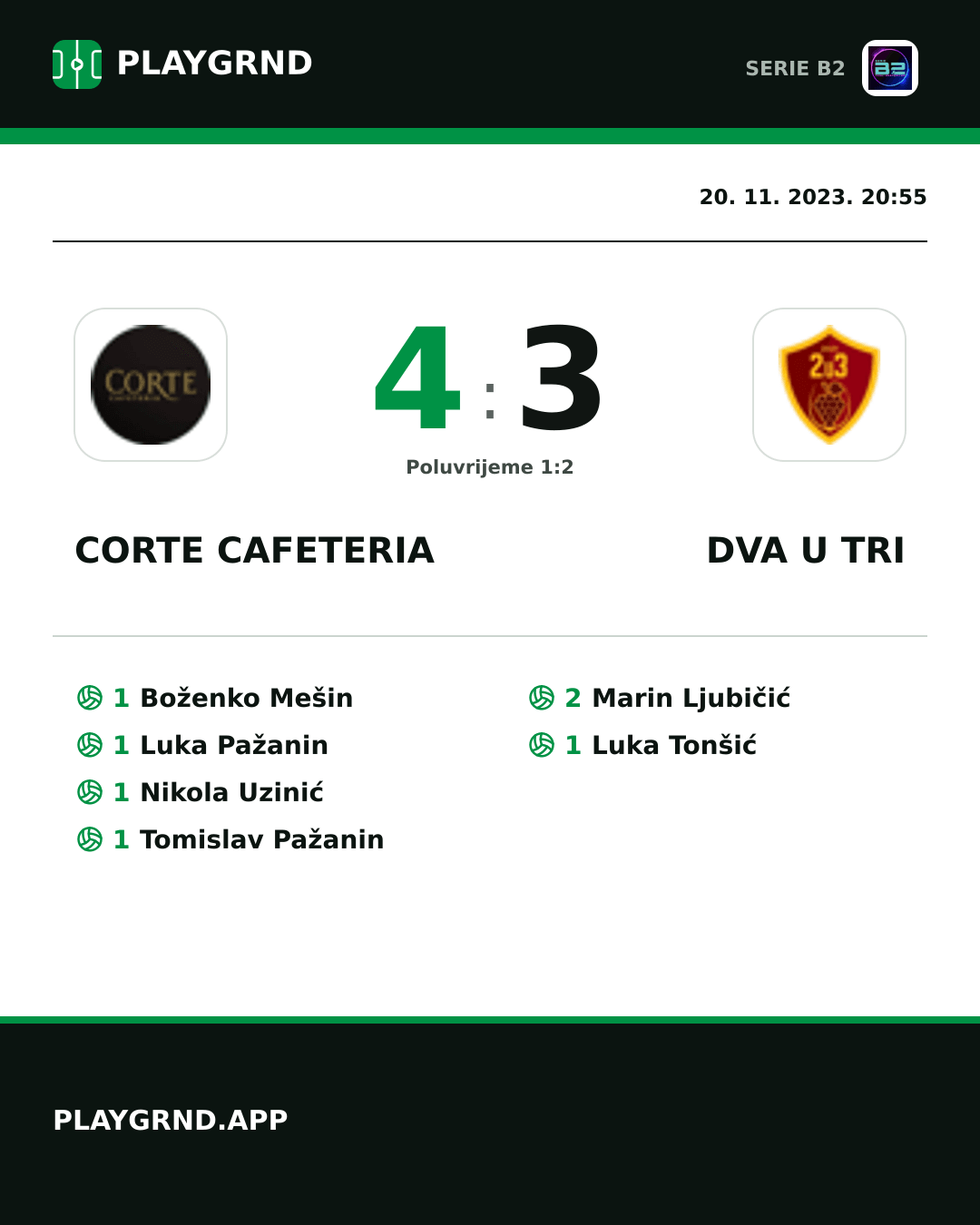 Instagram slika: Corte Cafeteria 4:3 Dva U Tri